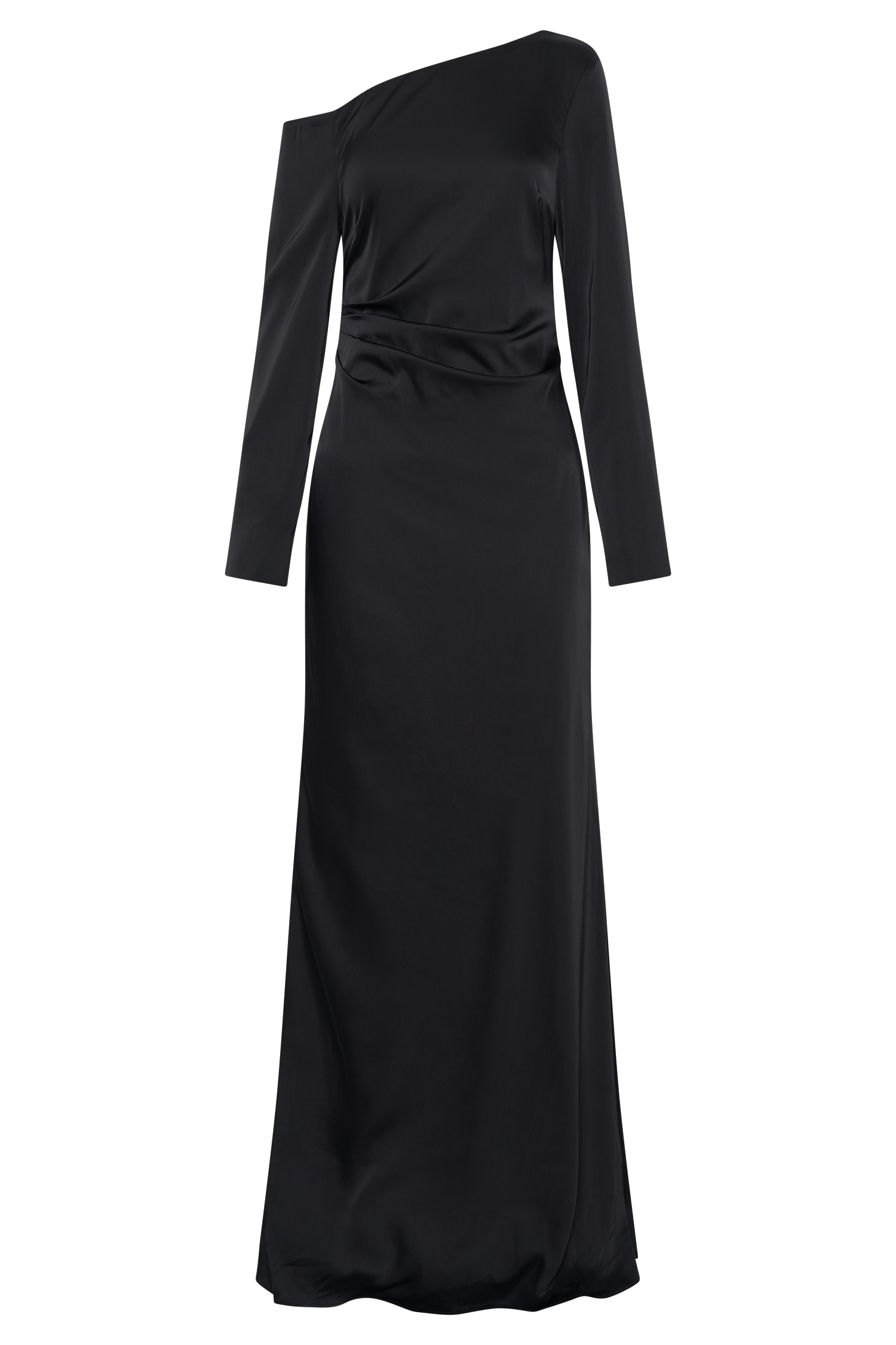 Avery Long Sleeve Maxi Dress - Black、mySite、solidvoid