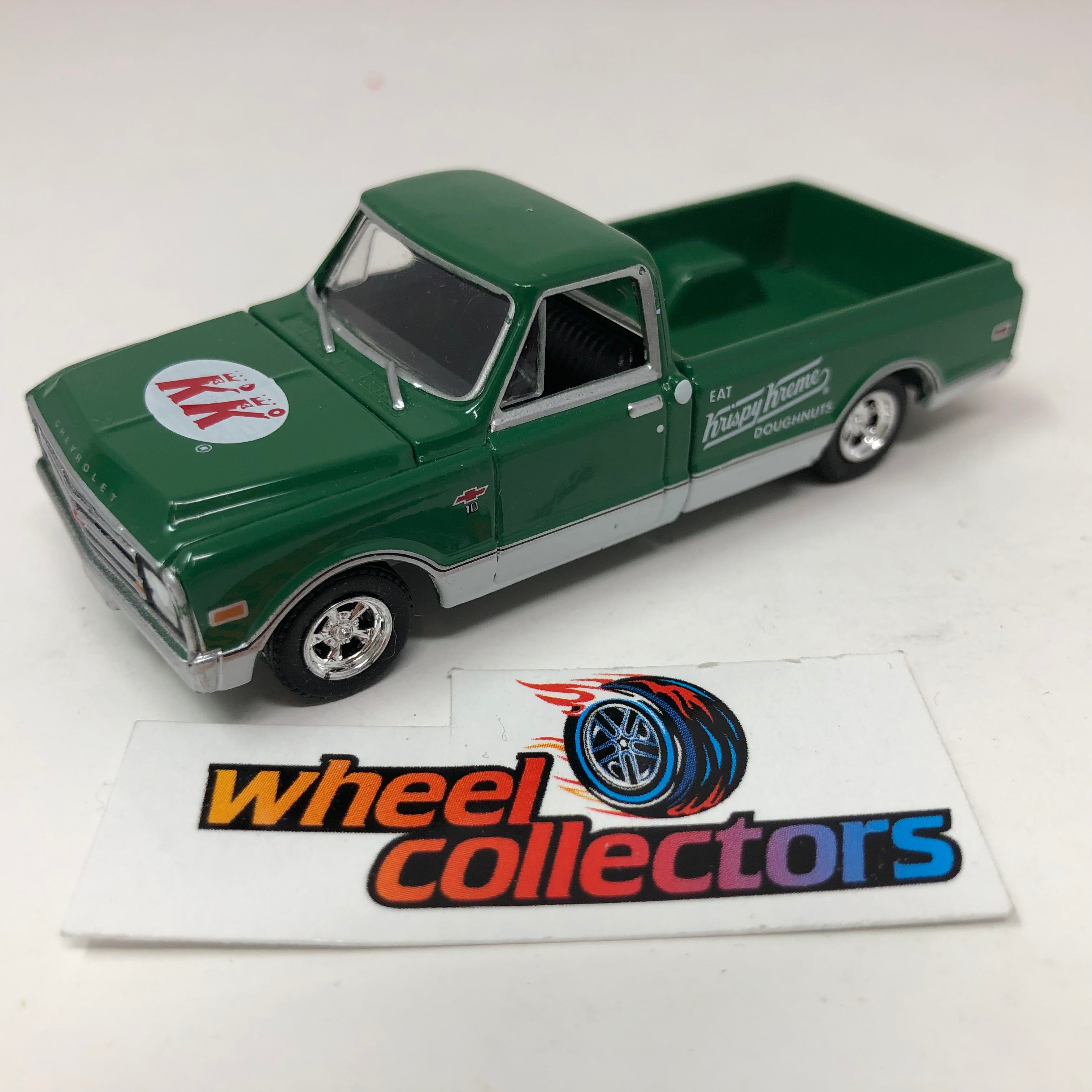 1968 Chevy C-10 Krispy Kreme * Green * Greenlight 1:64 scale、mySite、hgirdovlk