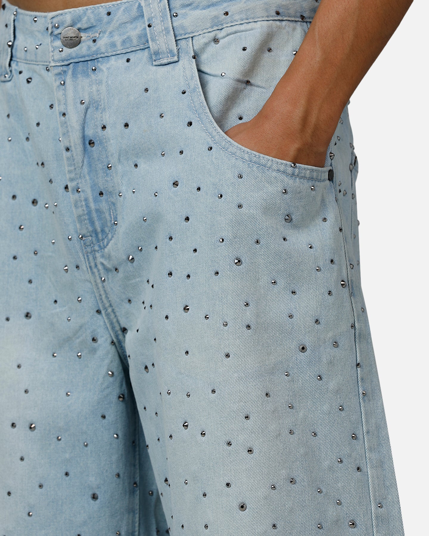 Saint Morta Amplus Glamourama Jorts Blue Dust、mySite、zt4zffjzw