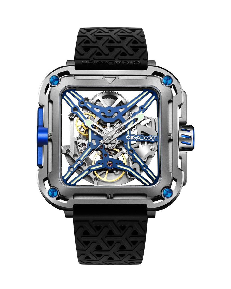 Ciga Serie X Gorilla Titanium Blue X021-TIBU-W25BK、mySite、botmansion