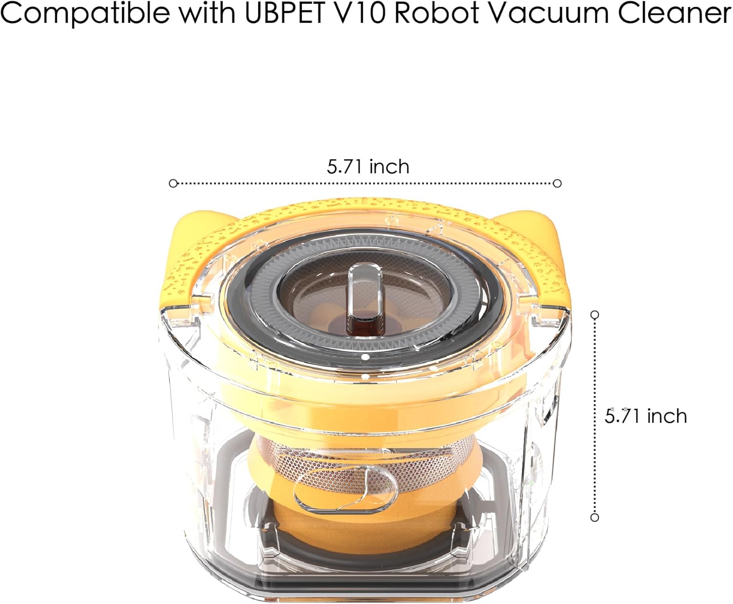 UB Pet V10 Cyclone Vacuum Dust Bin、mySite、camillekostekn