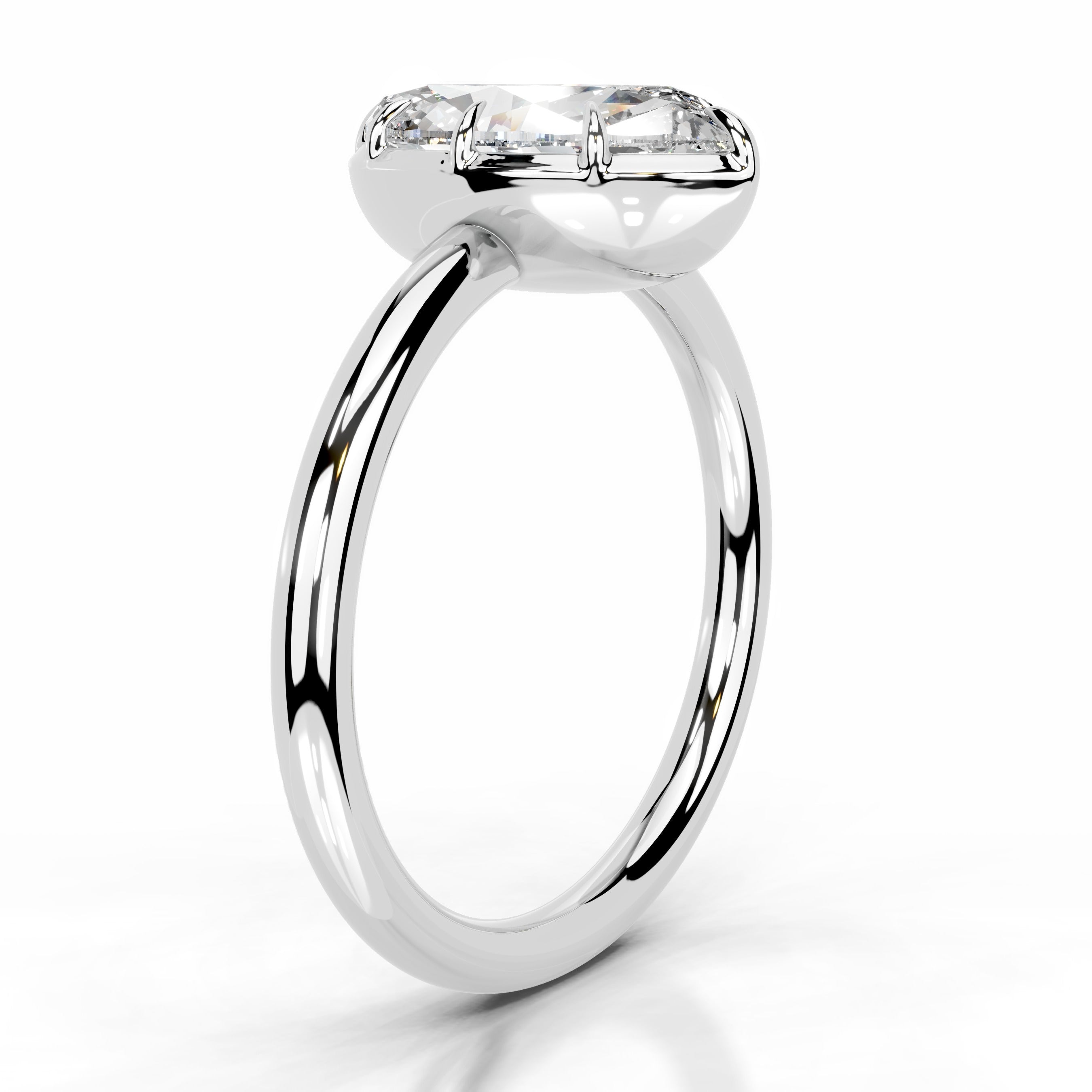 Narcisa Lab Grown Diamond Ring - 18K White Gold、mySite、hinf8tx79