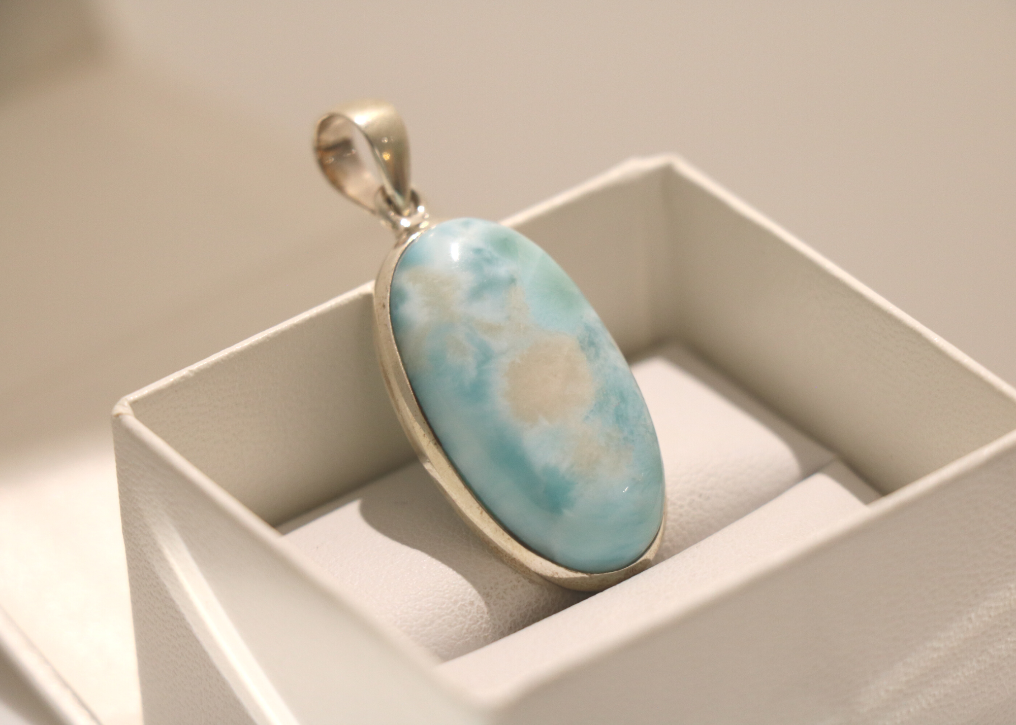 Larimar Pendant (Sterling Silver)、mySite、topwebapps