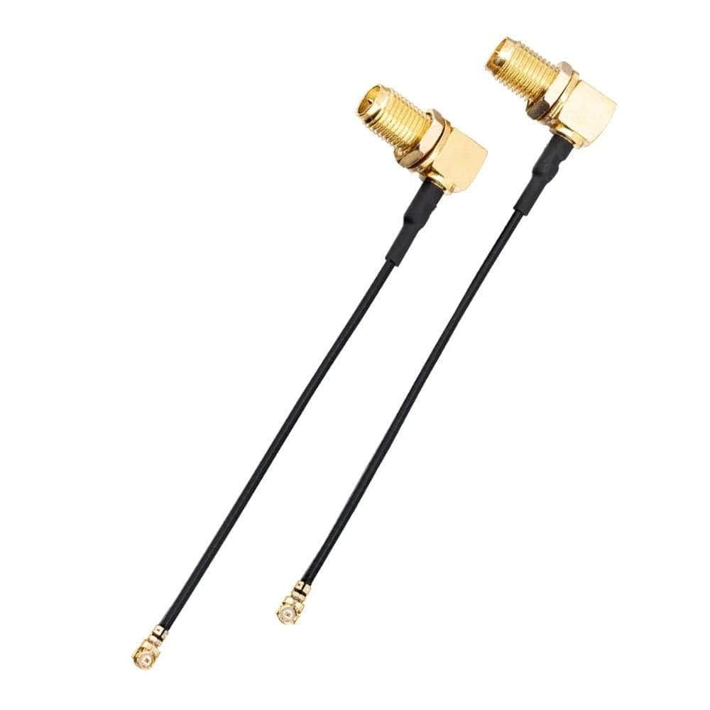  RadioMaster RP-SMA 90 Degree Adapter Set for GX12 Radio (2pcs)、mySite、merchandisen