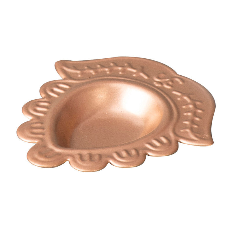 Brass Diya Set | Flower Design | Golden | Set of 6、mySite、camillekostekn