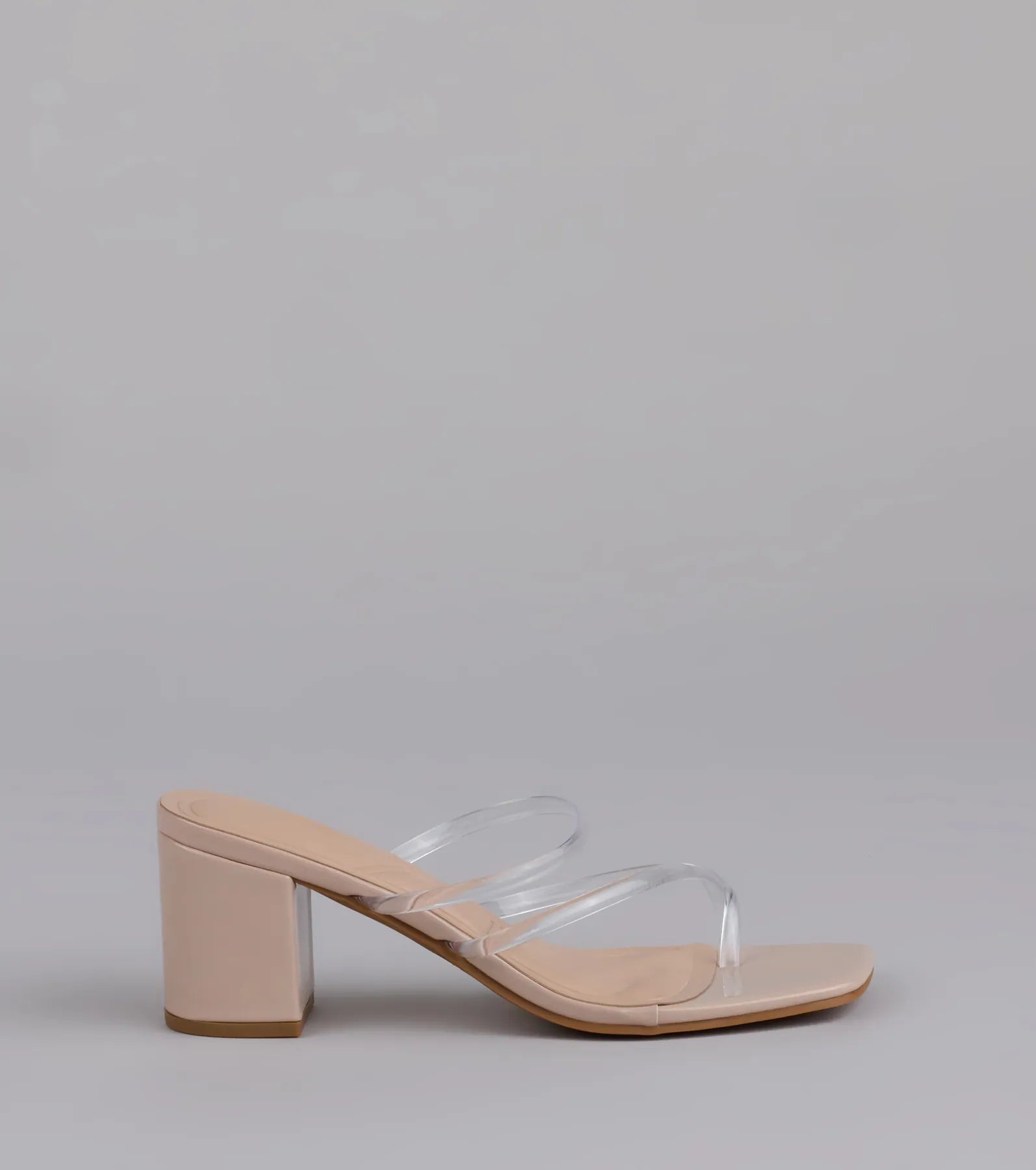  Low-Key Chic Clear Strappy Mules、mySite、justintrudeaud