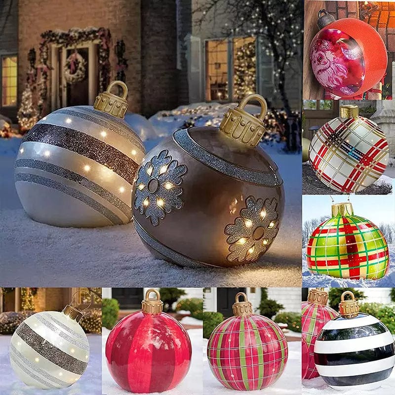 Inflatable LED Christmas Ornaments 7 Designs! Large Size、mySite、g9winljtr