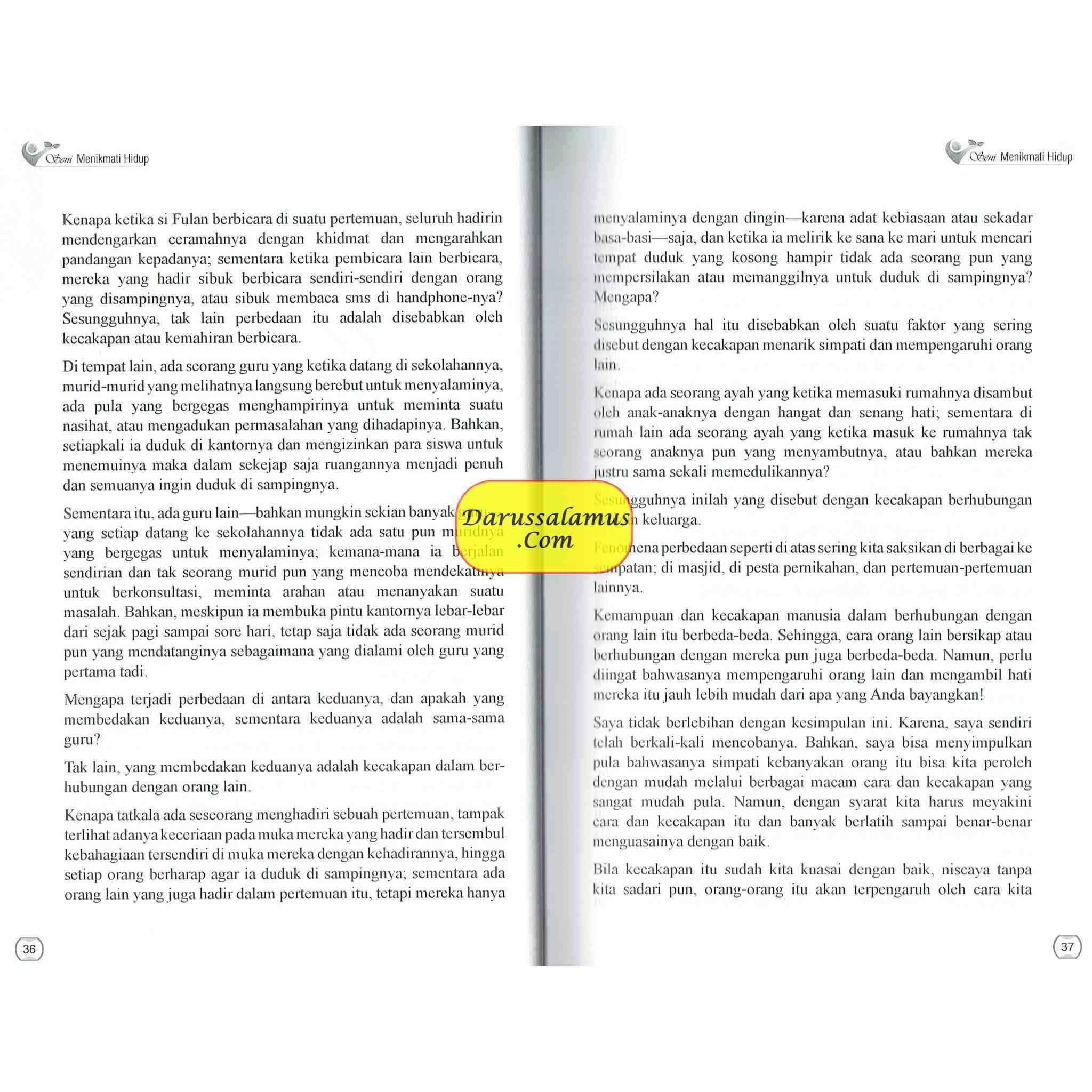 Enjoy Your Life (Indonesian) Seni Menikmati Hidup By Dr.Muhammed AbdurRahaman Al-Arifi、mySite、topwebapps