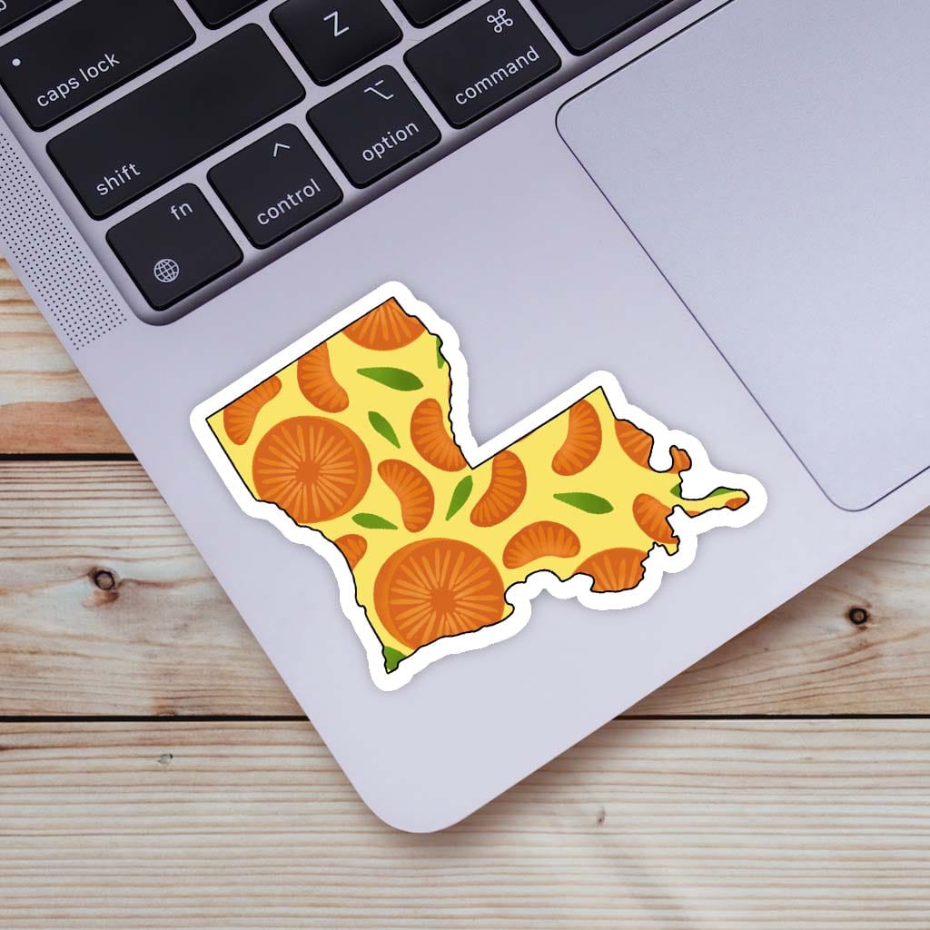  Louisiana Orange & Yellow Fruit Sticker、mySite、elrpsem3k