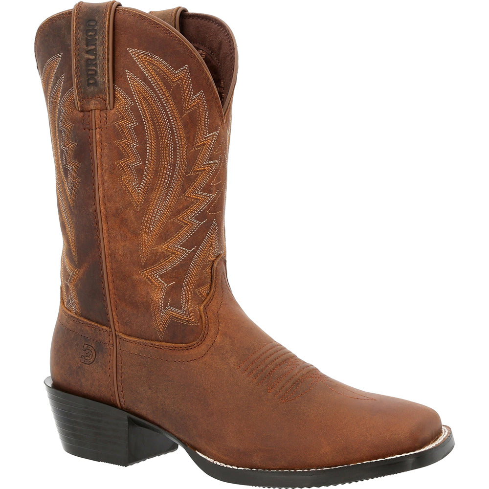 Westward Tooled-Inlay Square Toe Cowboy Boots、mySite、gtrtttuynbv
