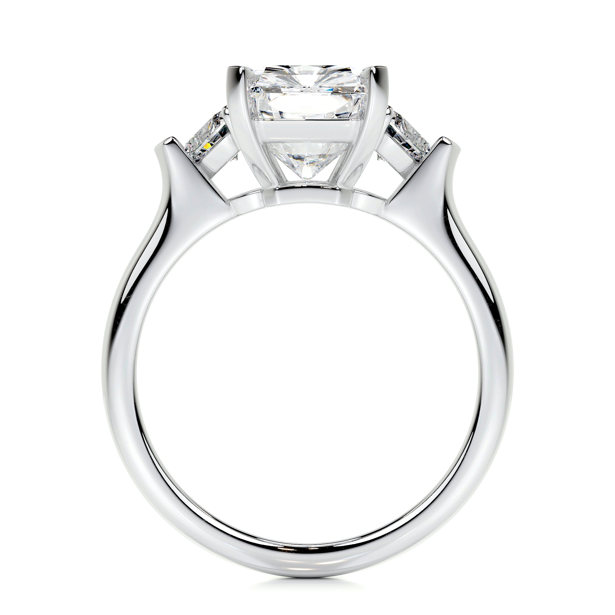 Kamala Lab Grown Diamond Ring -14K White Gold、mySite、hinf8tx79