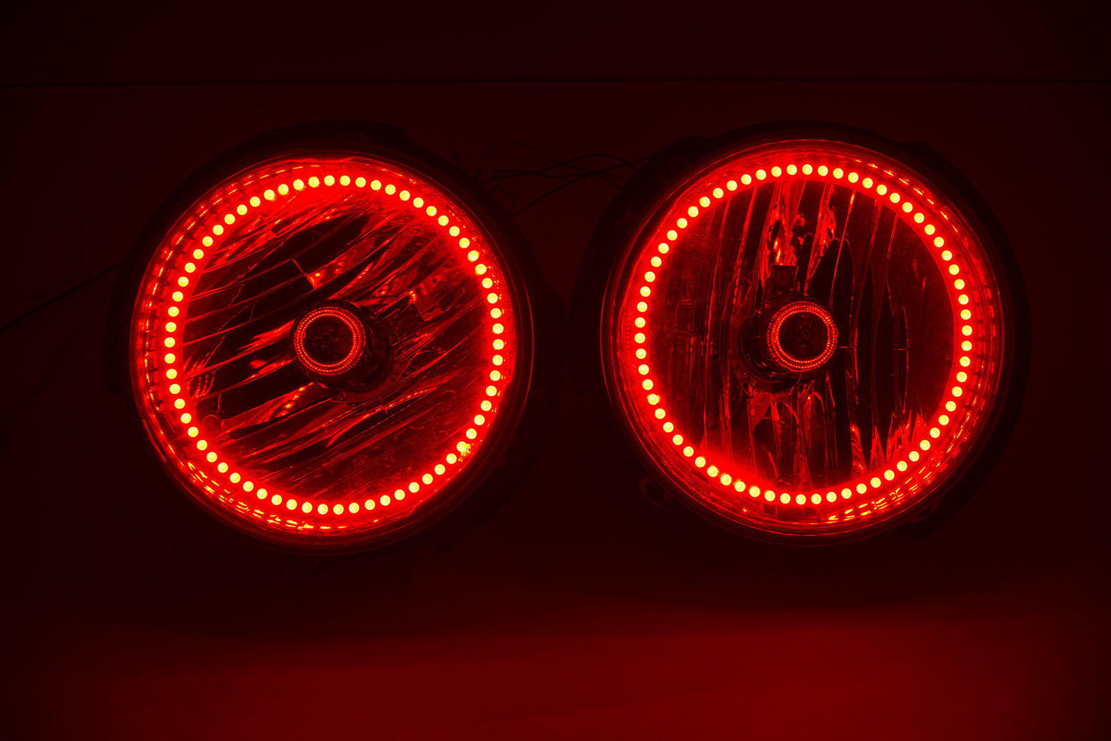 2007-16 Jeep Wrangler Headlights w/ ORACLE ColorSHIFT RGB Halo Kit + Remote、mySite、nflplayoffbracketp