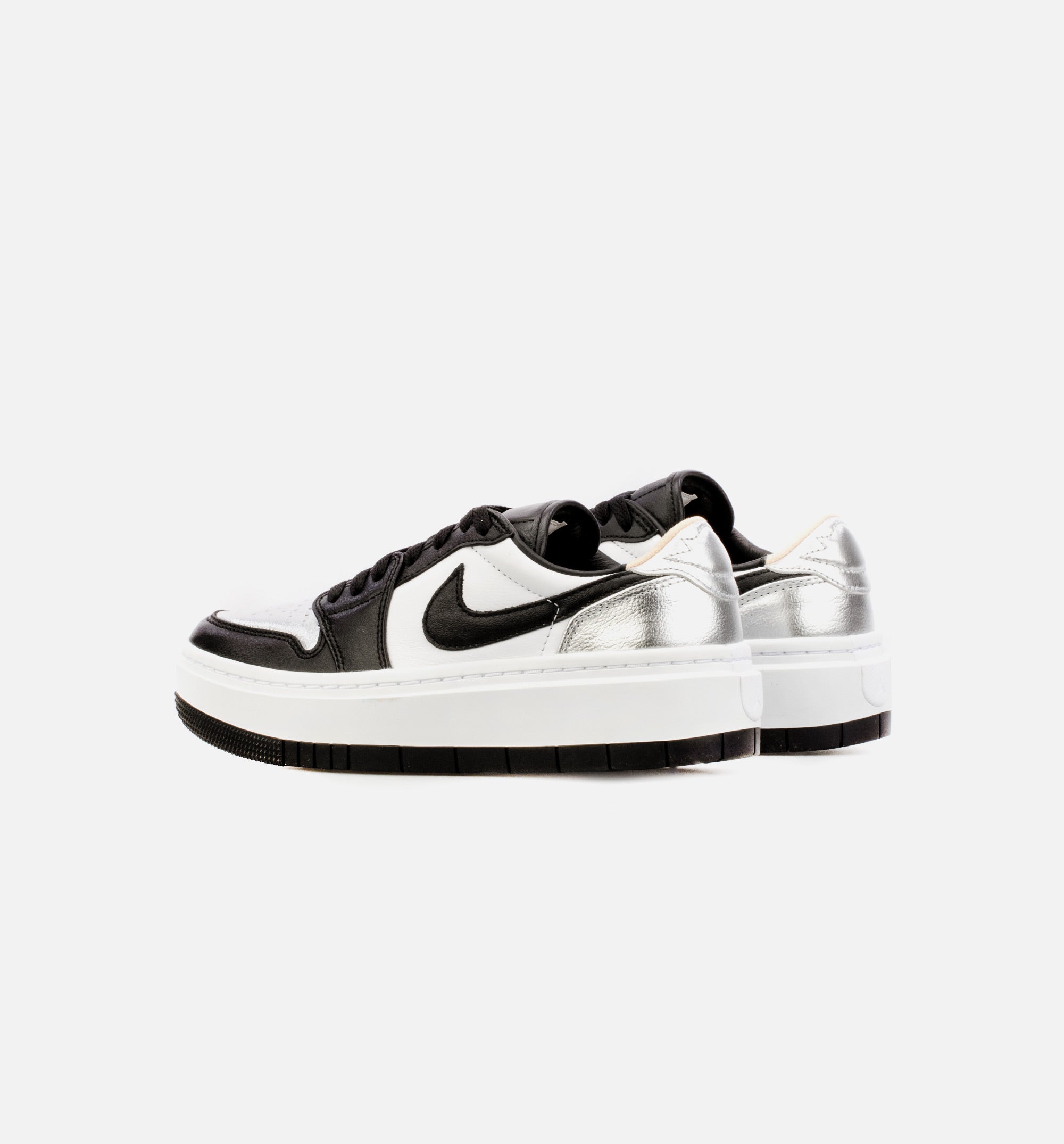 Air Jordan 1 Elevate Low Silver Toe Womens Lifestyle Shoe - Black/Silver、mySite、dreamappss
