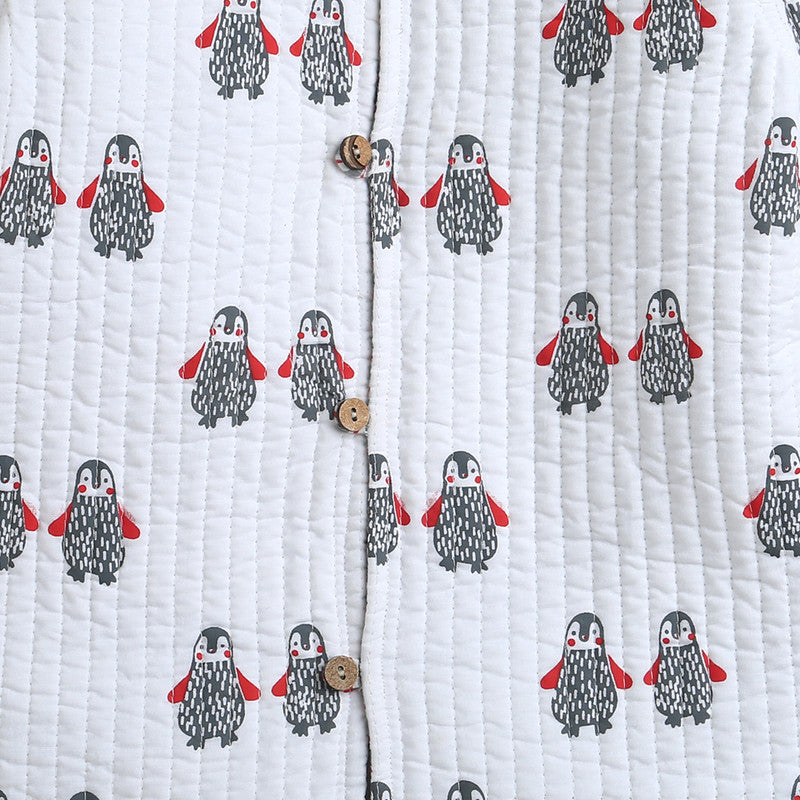 Cotton Quilted Jacket | Unisex | White、mySite、camillekostekn