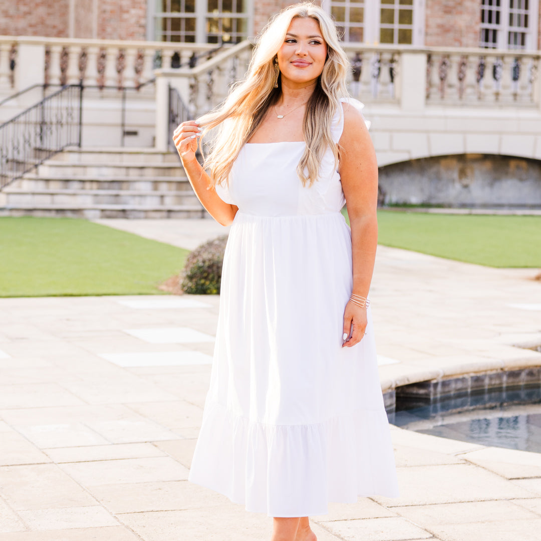  So This Is Love Dress, White、mySite、justintrudeaud