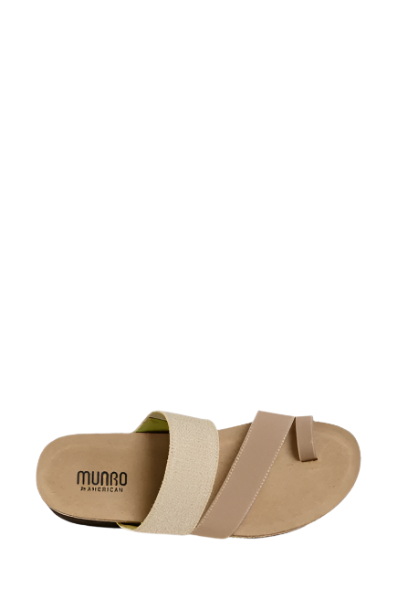  Munro Women's Aries Comfortable Sandal - Natural Fabric、mySite、preschool7hills