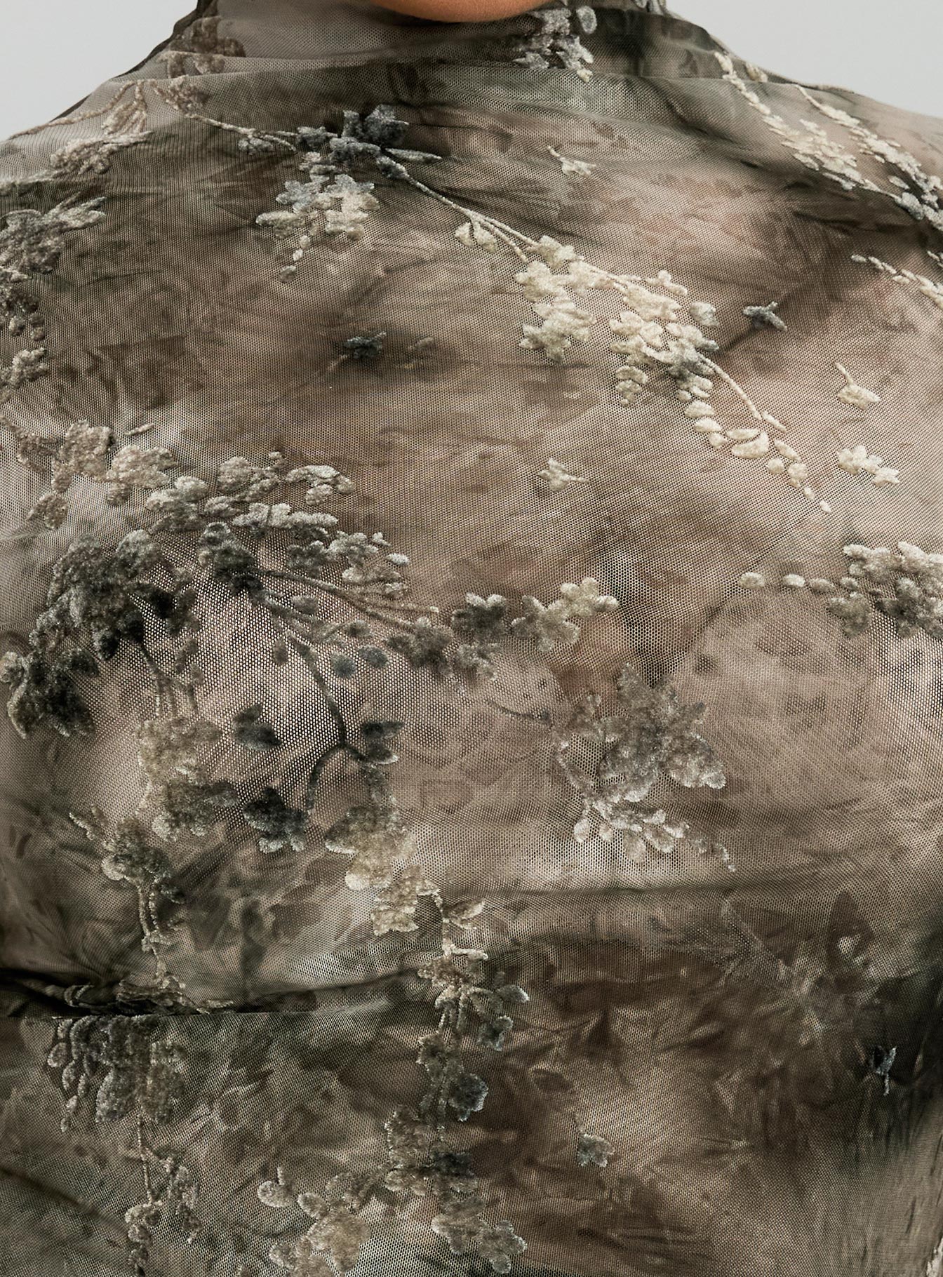 Nights All Alone High Neck Top Multi Curve、mySite、solidvoid