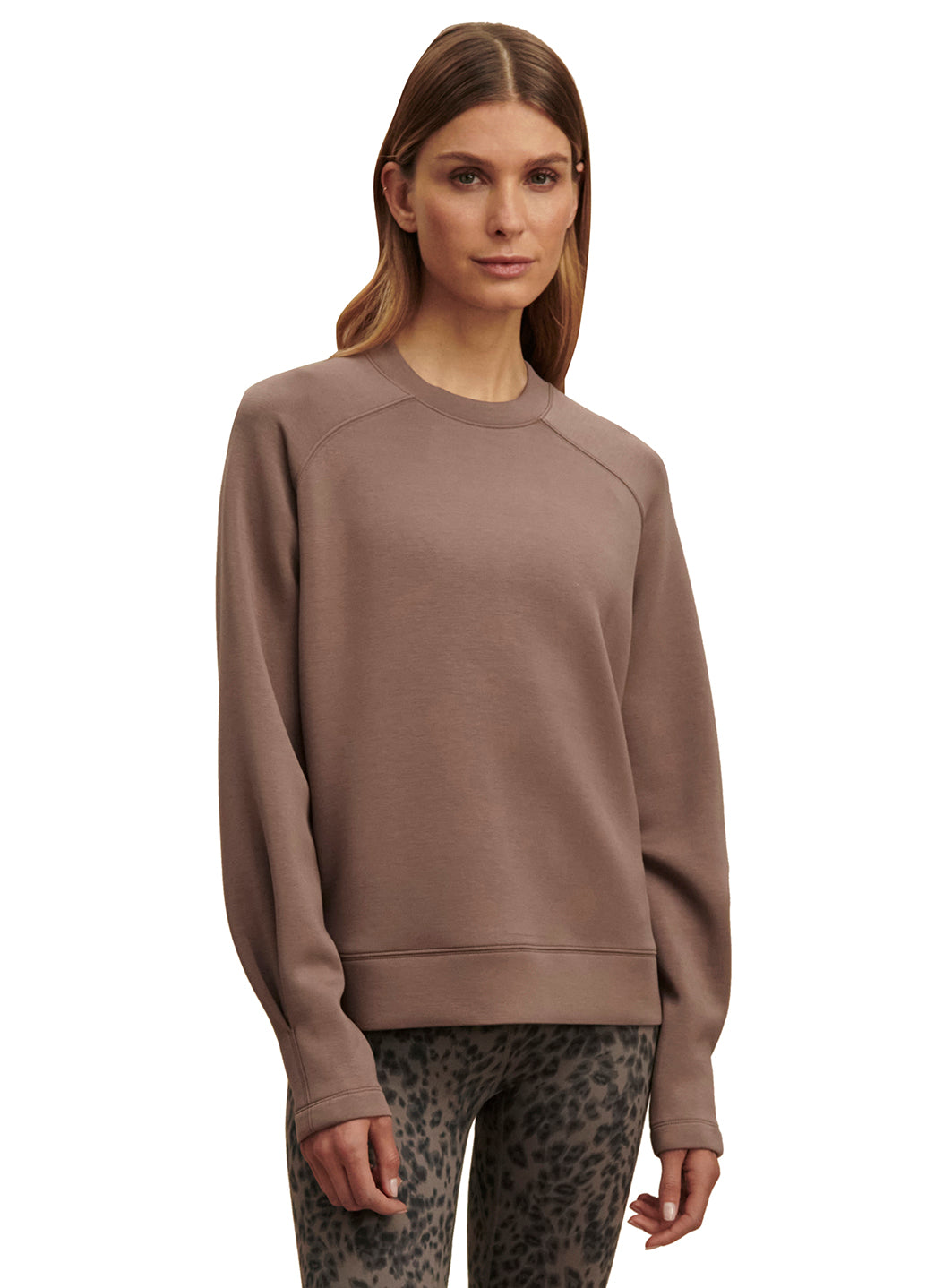 Varley Zosia Crew Neck Midlayer Sweatshirt、mySite、noshort