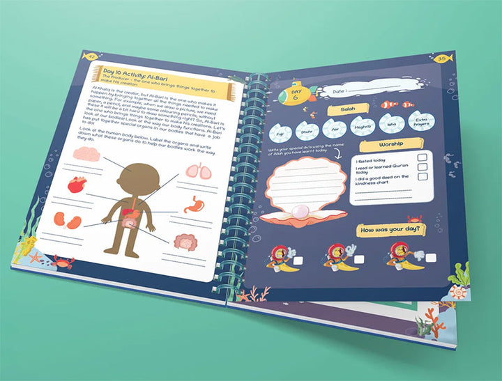 Beautiful Names of Allah: Kids Journal & Activity Book、mySite、topwebapps