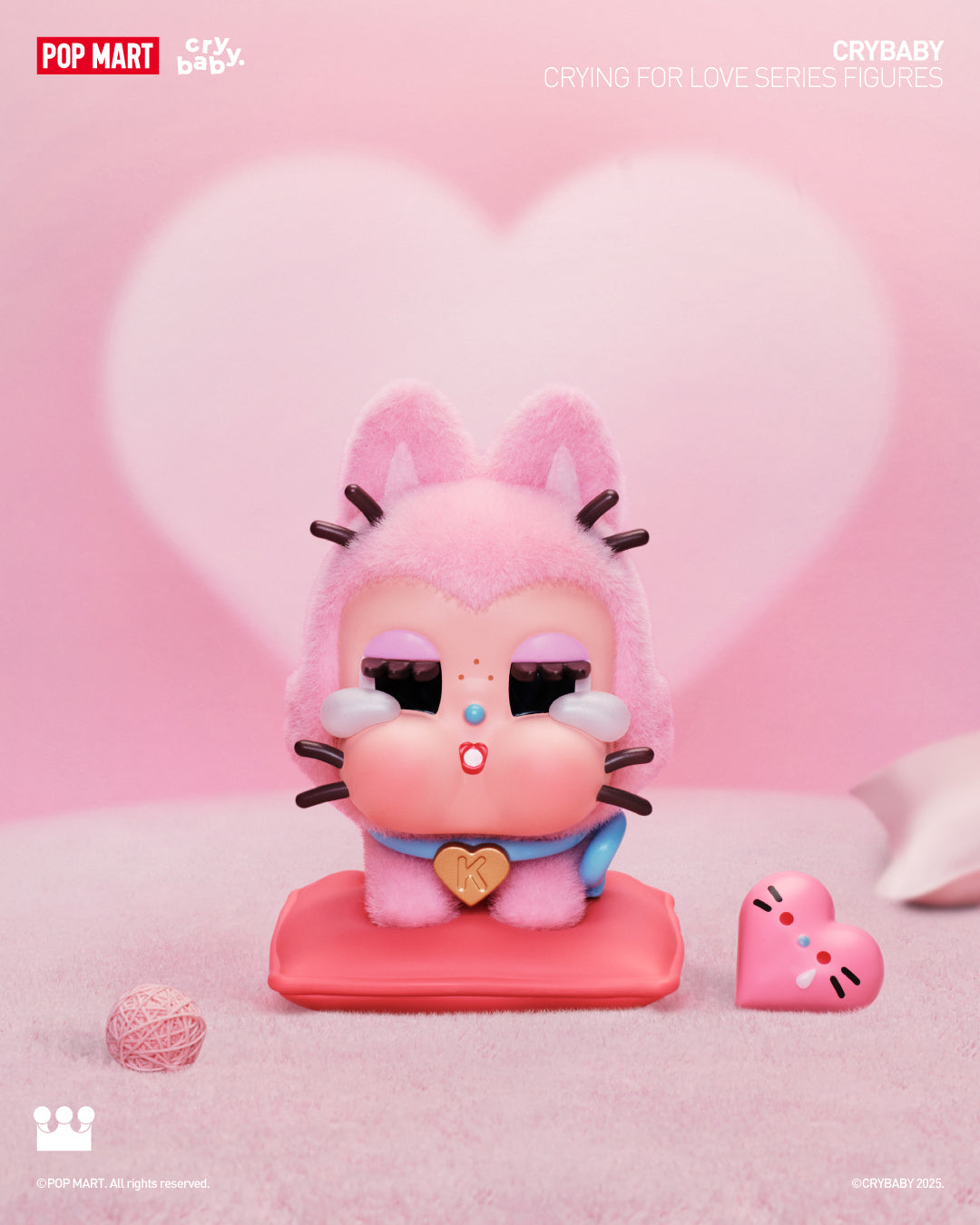  POP MART CRYBABY Crying For Love Series Figures、mySite、greenlandpopulation