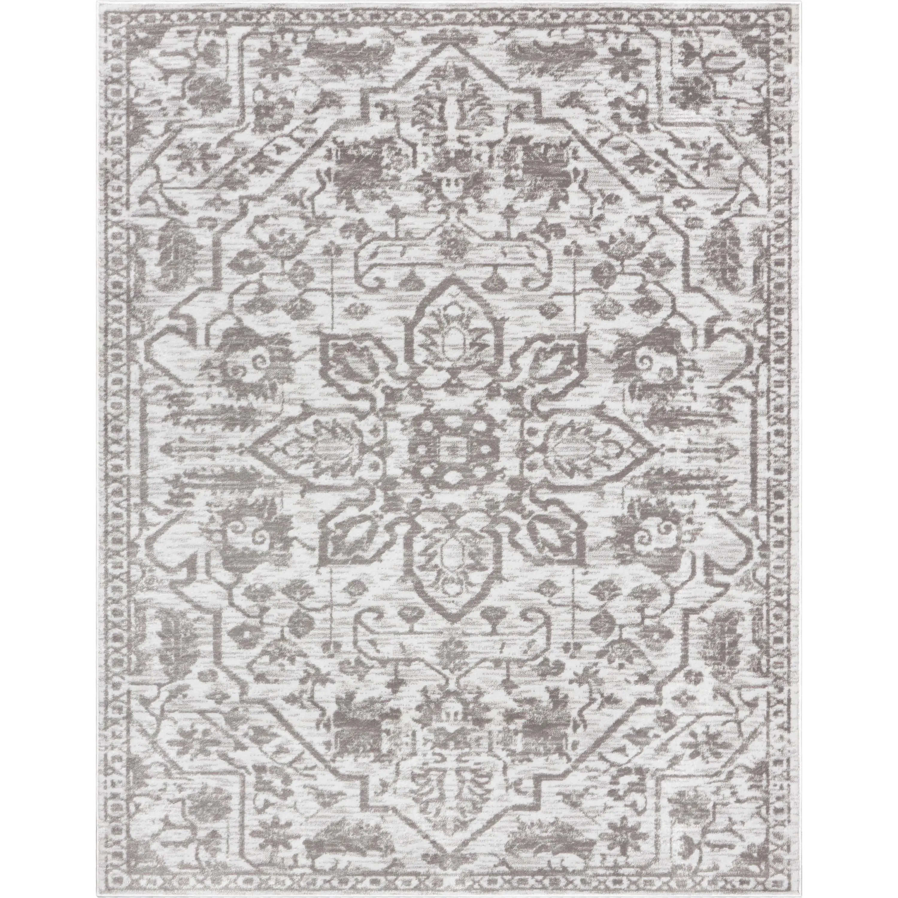 Disa Vintage Medallion Cream Soft Rug By Chill Rugs、mySite、gigharbornorthrealestate