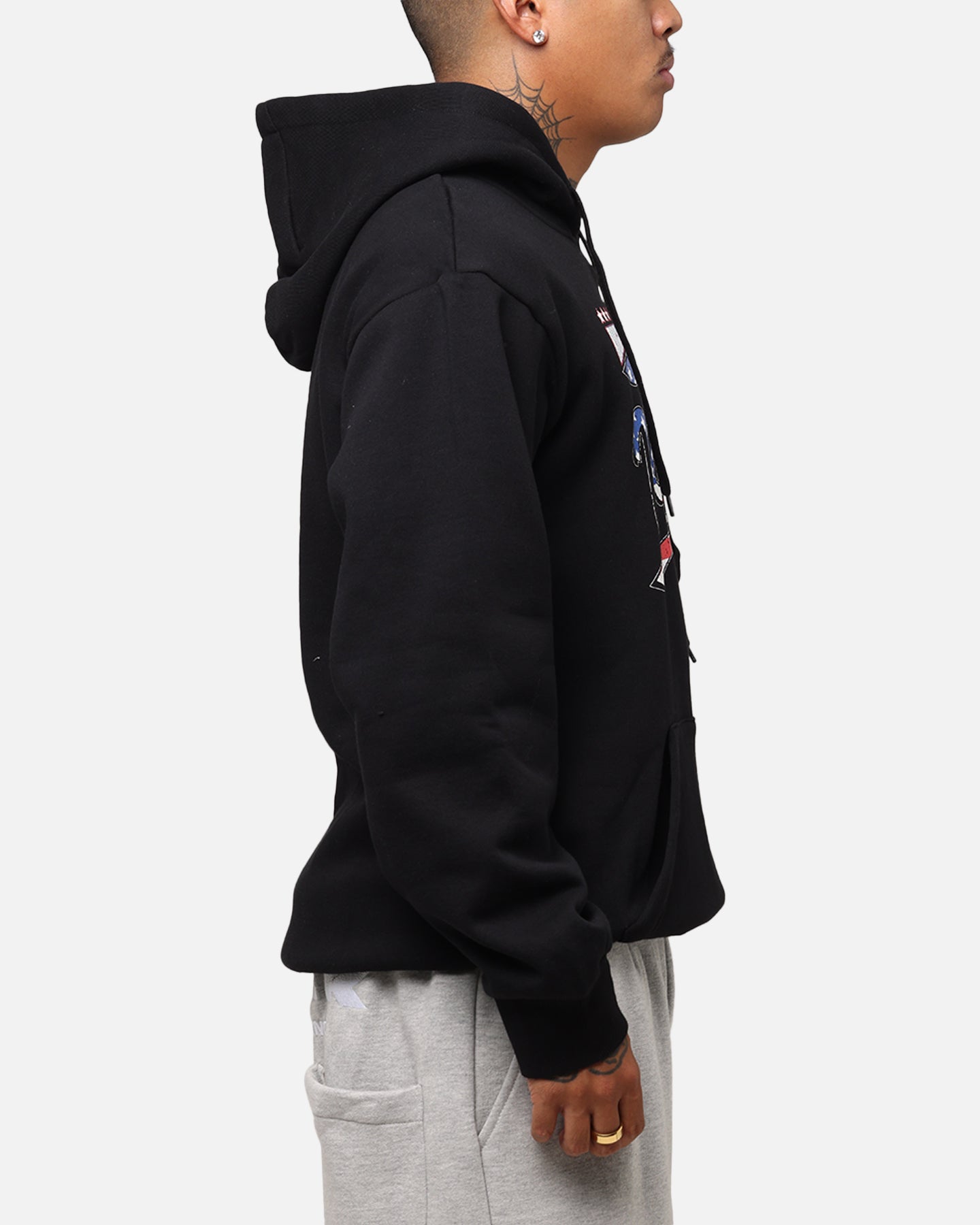 Tidwell NRL 2025 Las Vegas Round Flag Hoodie Black、mySite、zt4zffjzw