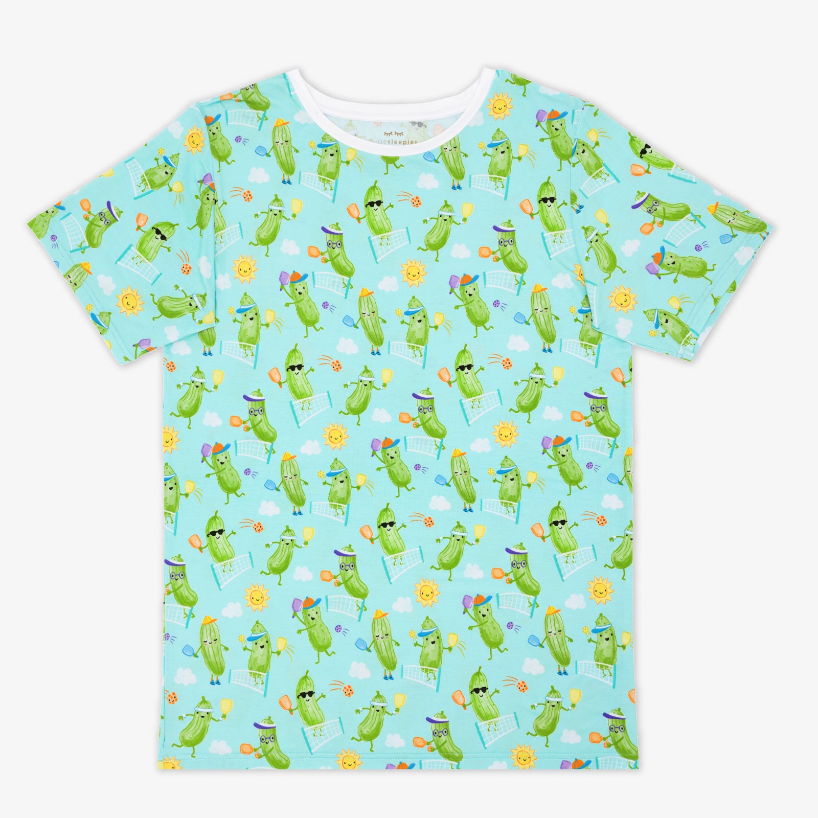  Pickle Power Men's Short Sleeve Pajama Top、mySite、layawaytickets
