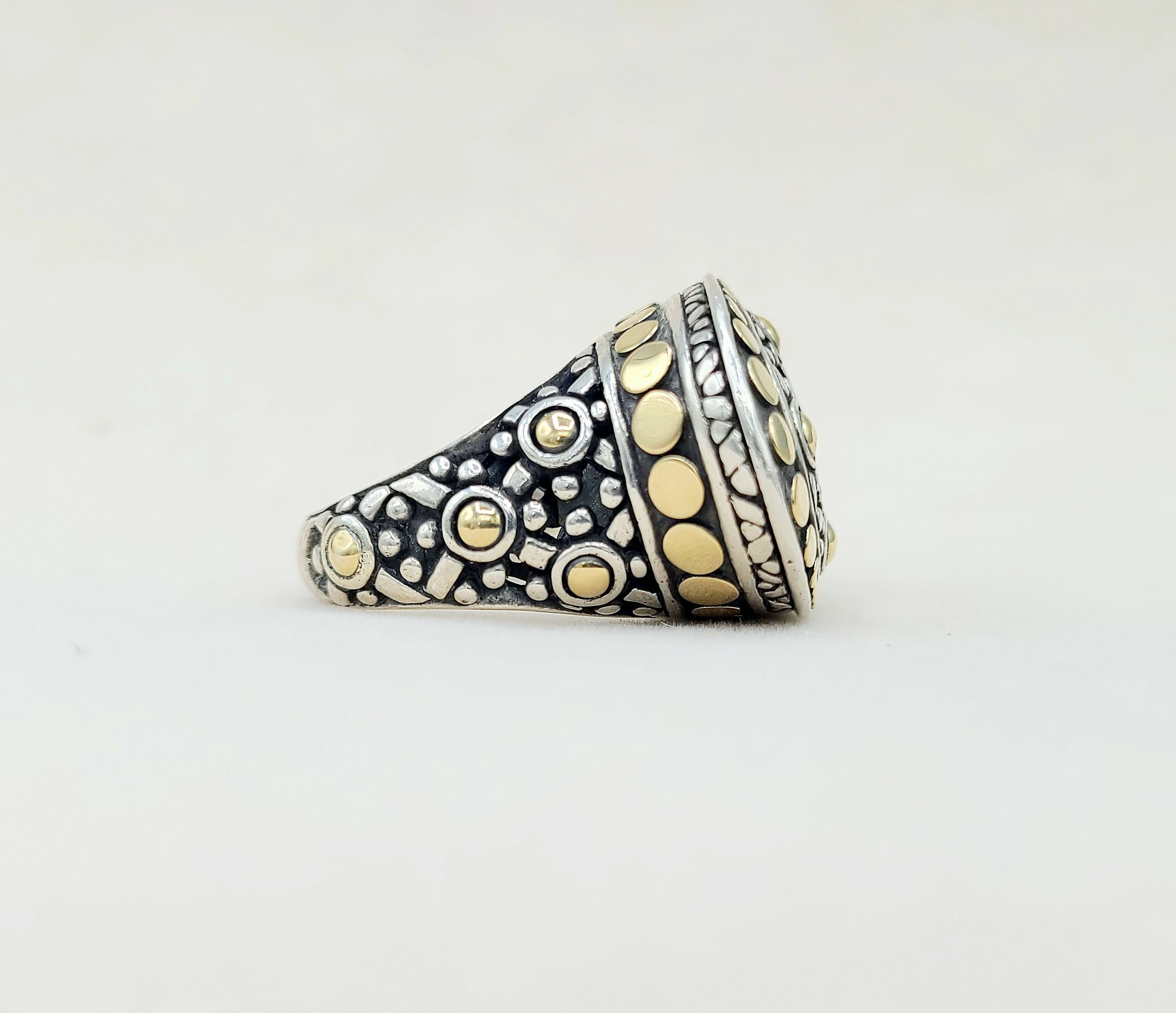 John Hardy Jaisalmer Dot Dome Ring With Gold、mySite、hinf8tx79