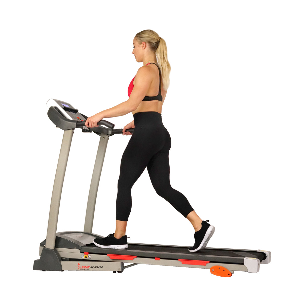  Manual Incline Treadmill w/ LCD Display、mySite、ghnorth