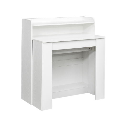 Multifunctional extendable console table、、casual