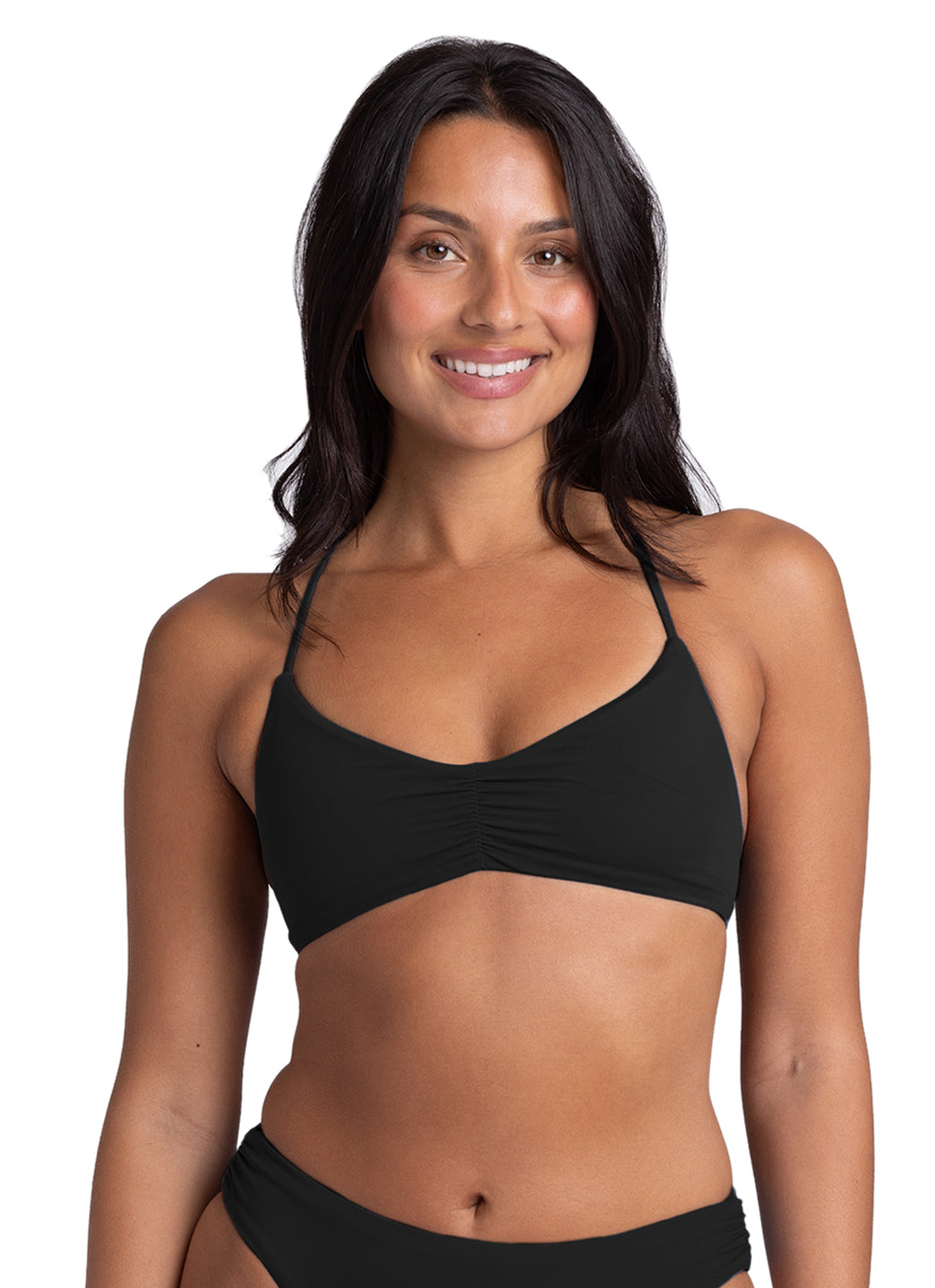 JOLYN Women's Eliana Tie Back Bikini Top、mySite、noshort