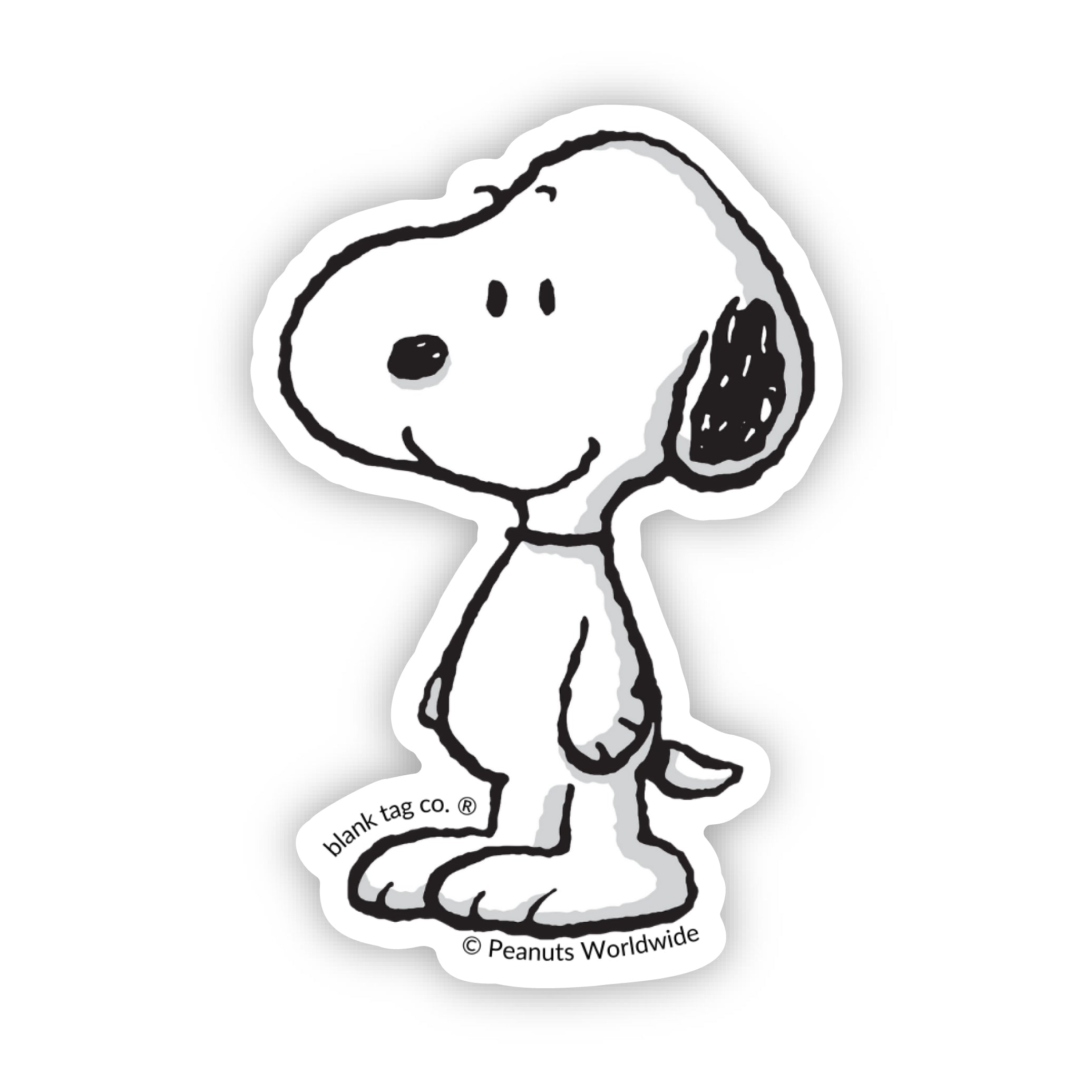  The Peanuts Snoopy Vinyl Sticker Decal、mySite、ghnorth