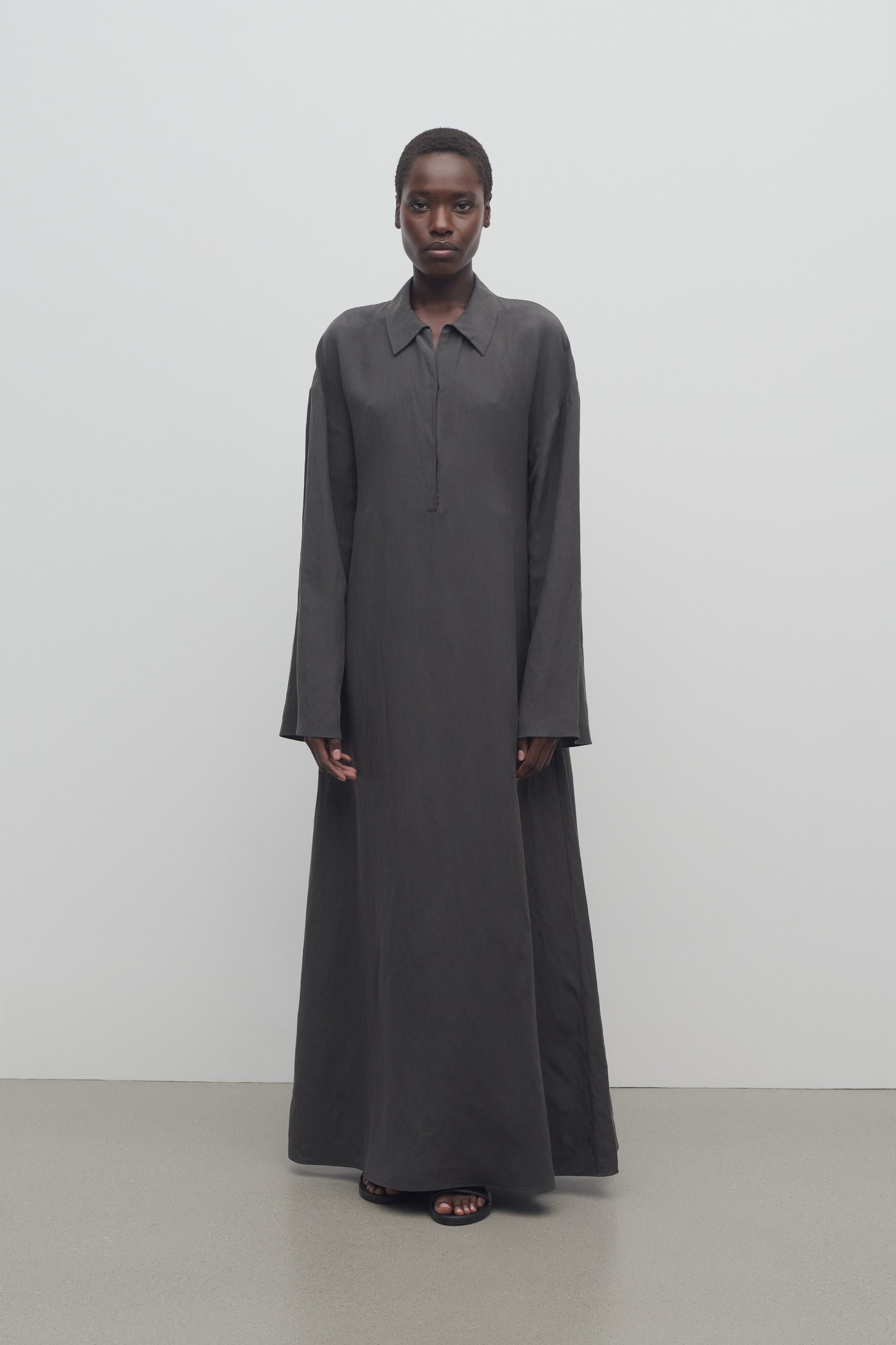 Millen Dress in Silk and Linen、mySite、aoinhome