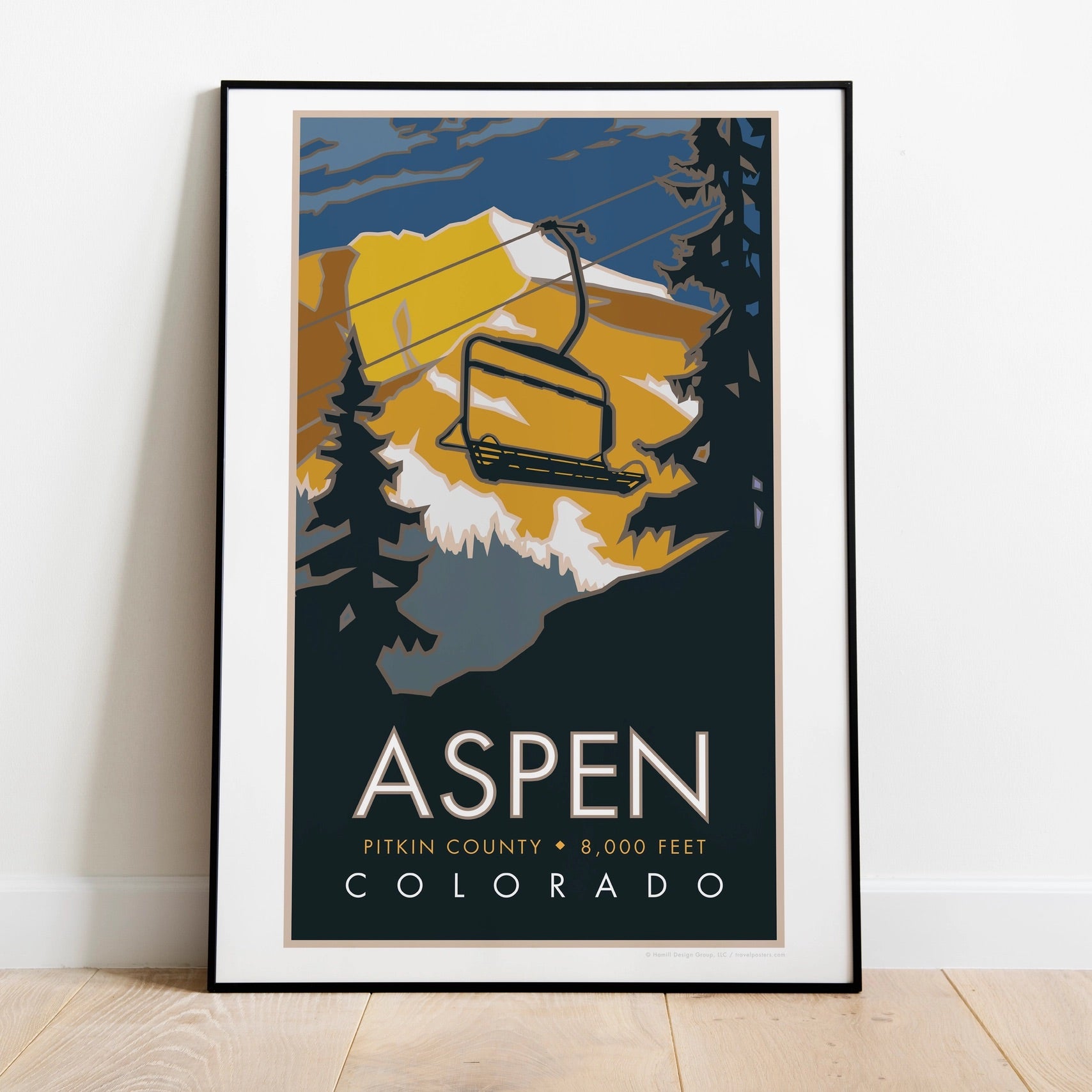 Aspen, Colorado - Poster、mySite、g9winljtr