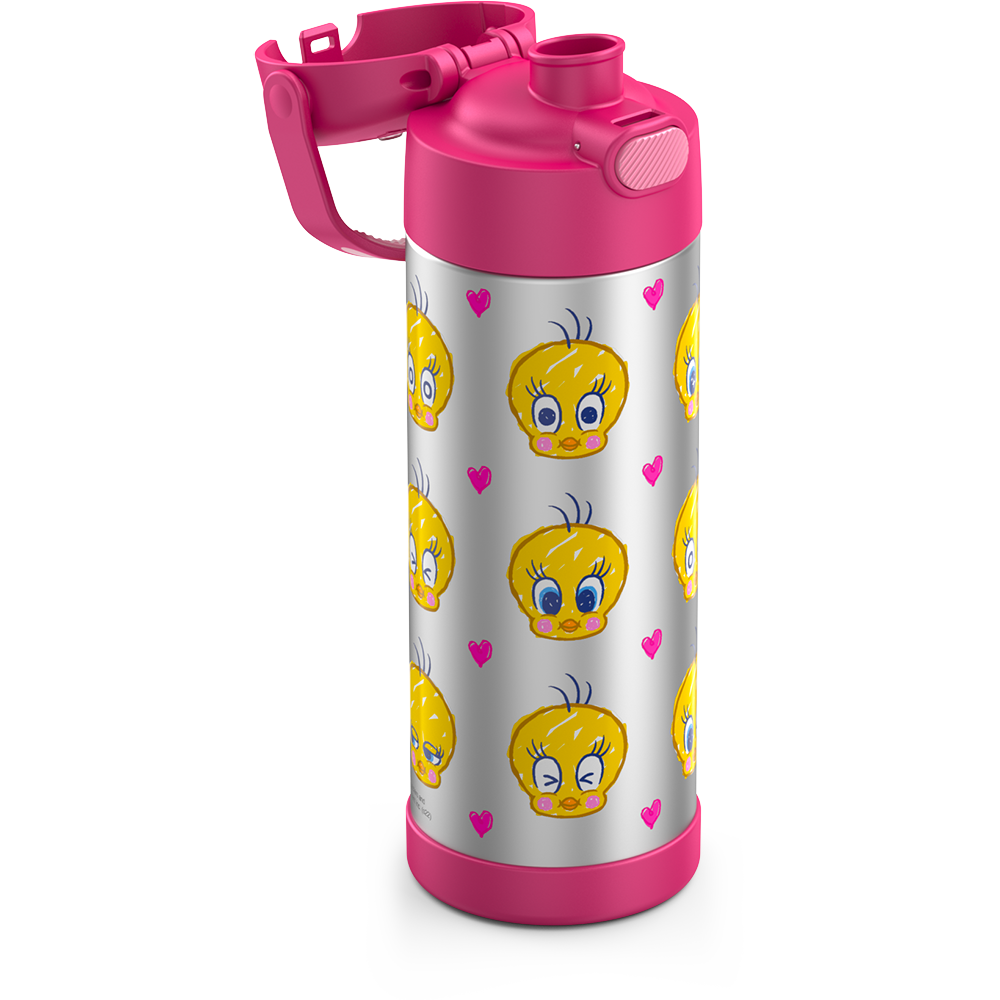 16oz FUNTAINER® WATER BOTTLE TWEETY BIRD™、mySite、noshort