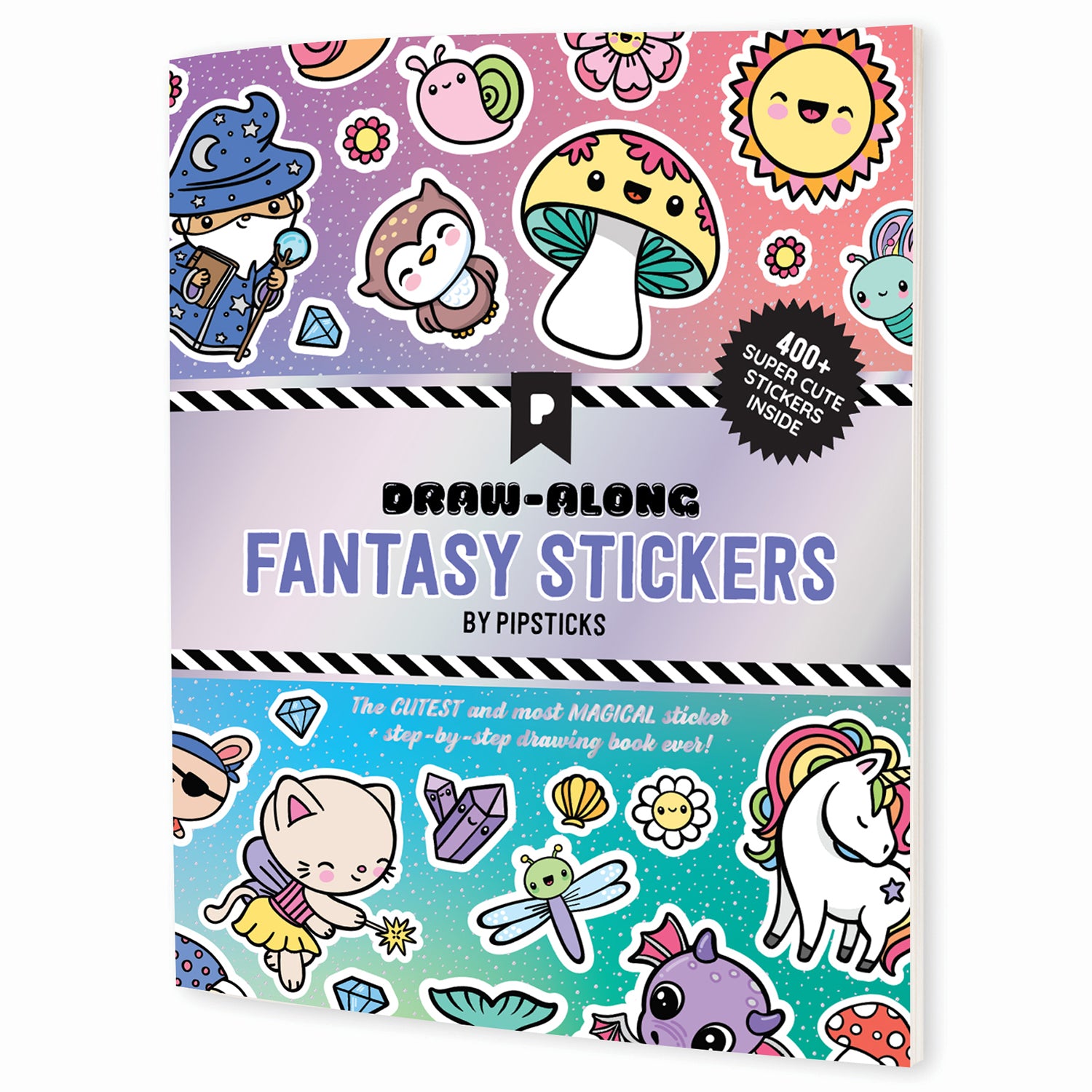  Draw-Along Fantasy Sticker Book、mySite、ghnorth