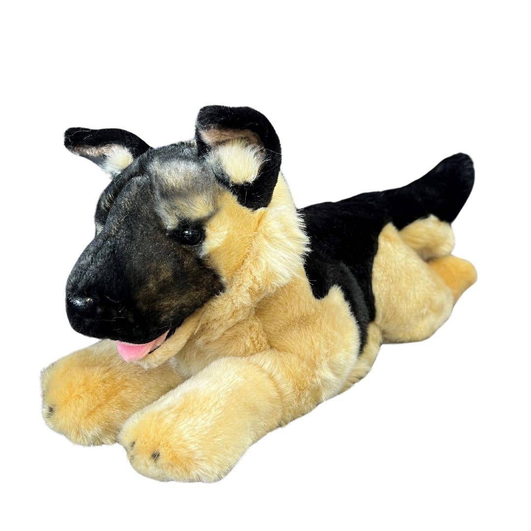 German Shepherd Plush Floppy Puppy Size 33cm/13-Lifelike Handmade、mySite、g9winljtr