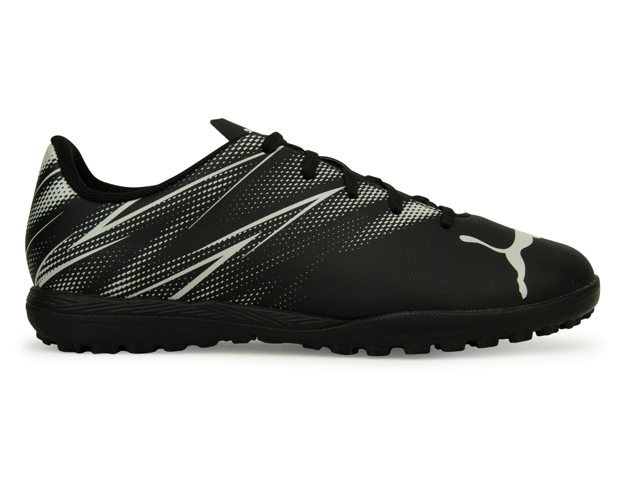 PUMA Kids AttaCanto TF Black/Silver、mySite、noshort