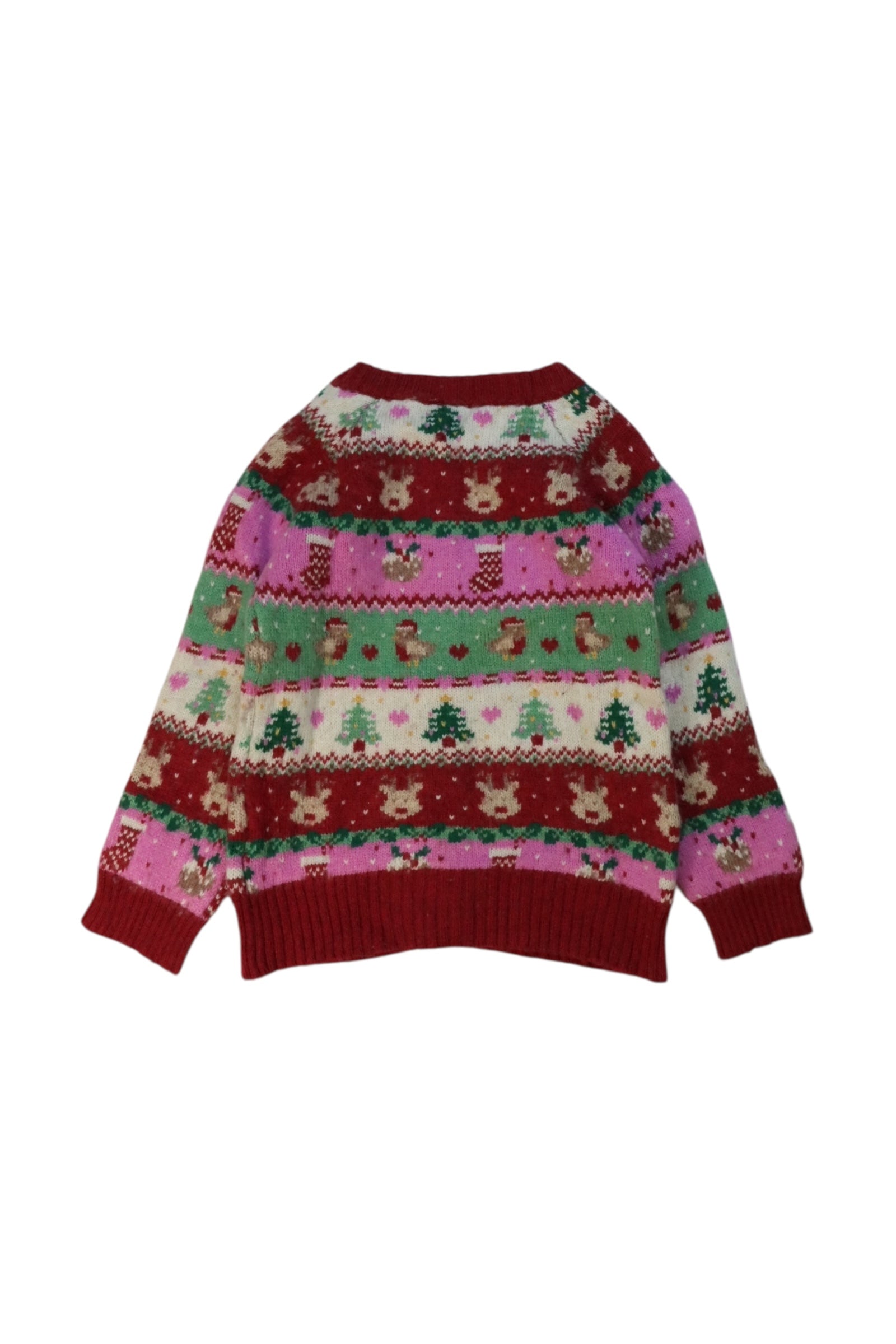 Jojo Maman B茅b茅 Holiday Cardigan 4-5T、mySite、g9winljtr