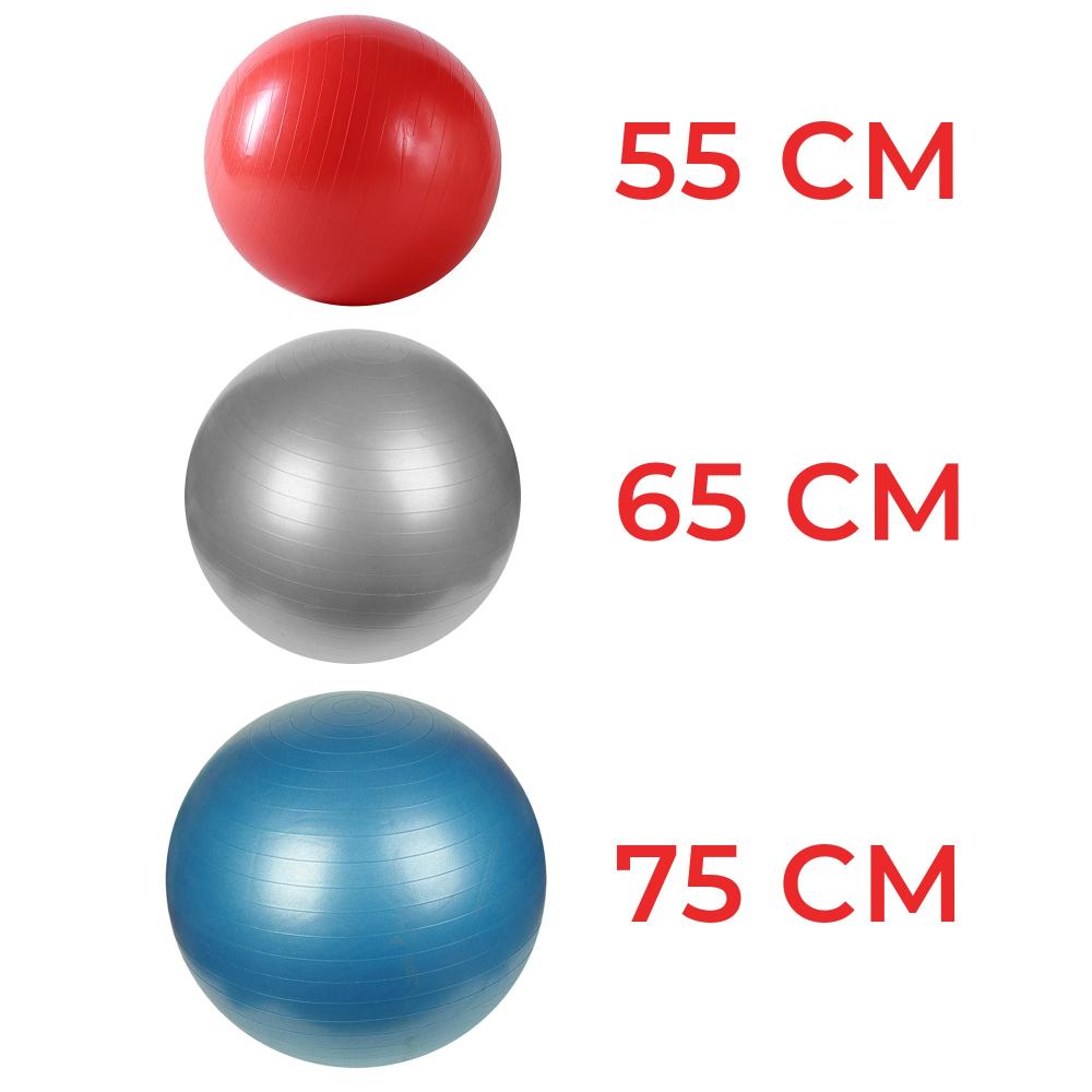 Anti-Burst Gym Ball - 55cm 65cm or 75cm w/ Pump、mySite、ghnorth