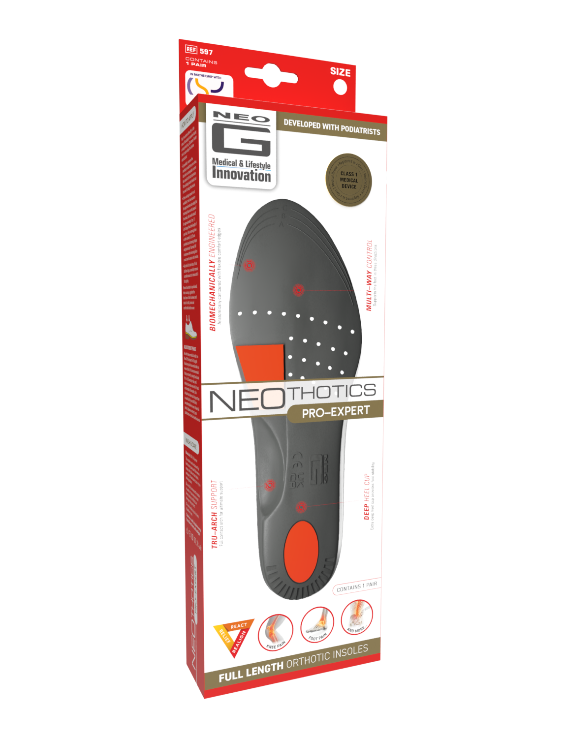  NeoThotics Pro-Expert Full Length Orthotic Insoles、mySite、preschool7hills