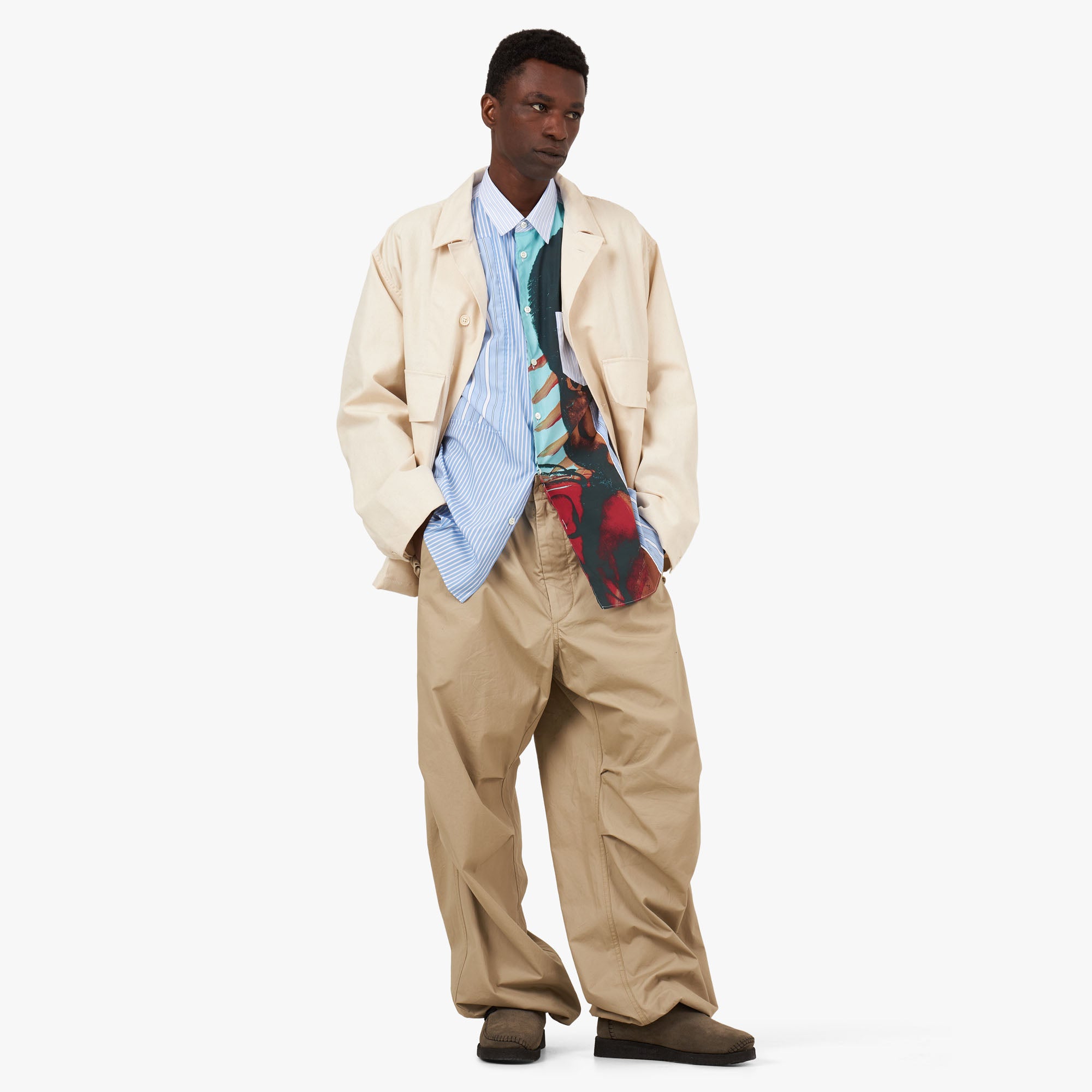  COMME des GARÇONS Andy Warhol Cotton Shirt / Stripe、mySite、merchandisen