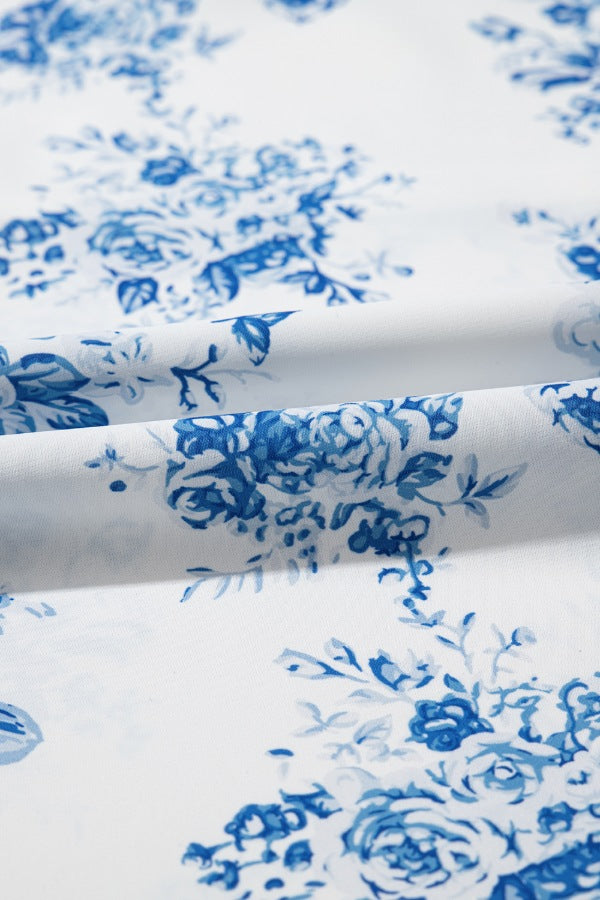  Split Asymmetrical Ruffled Printed Skirt、mySite、justintrudeaud