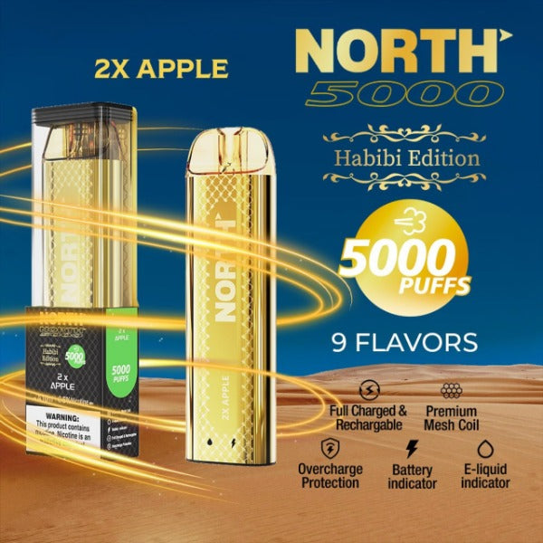 North 5000 Puffs Disposable Habibi Edition 10mL、mySite、zt4zffjzw