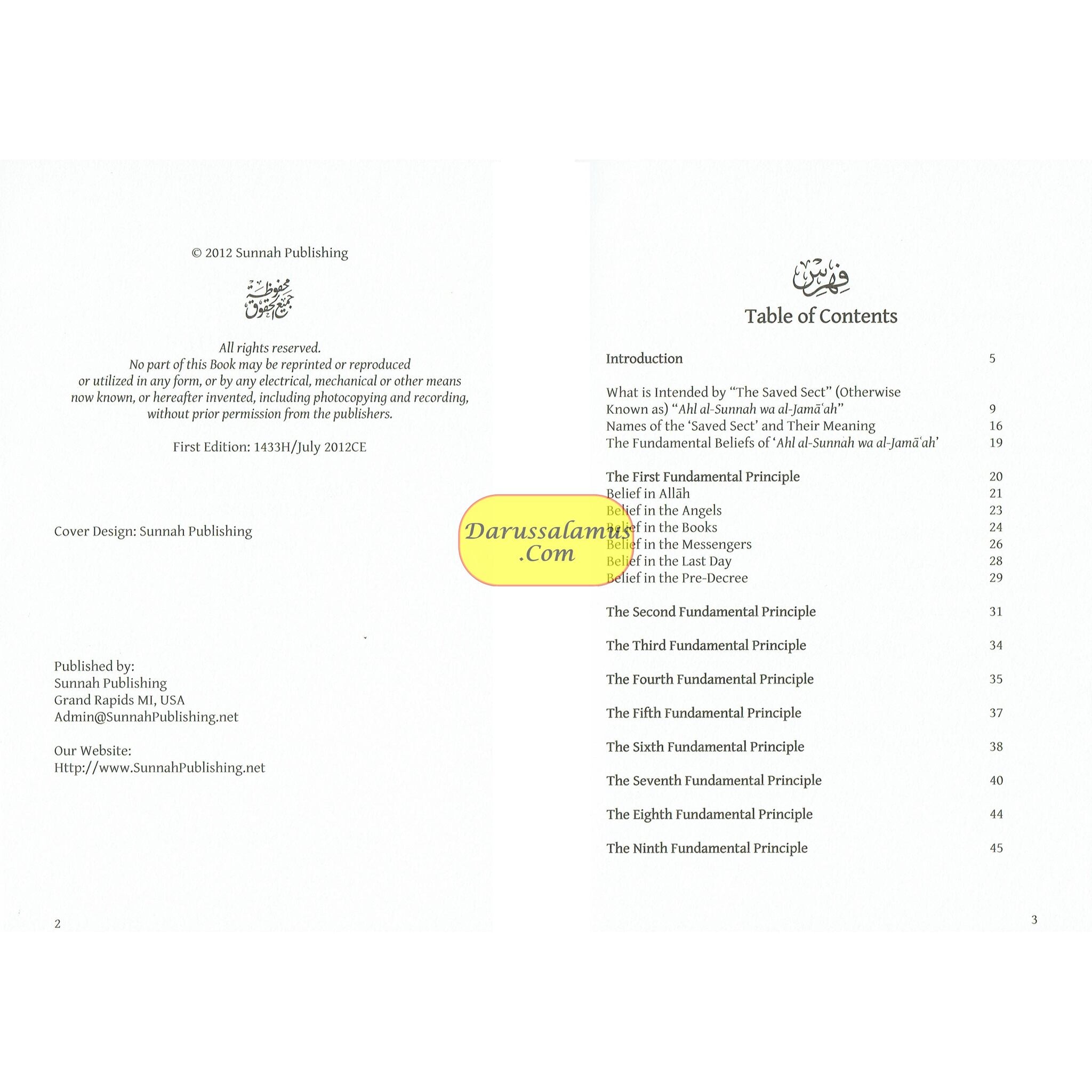 Fundamental Beliefs of a Muslim By Shaykh Saleh Fawzaan、mySite、topwebapps