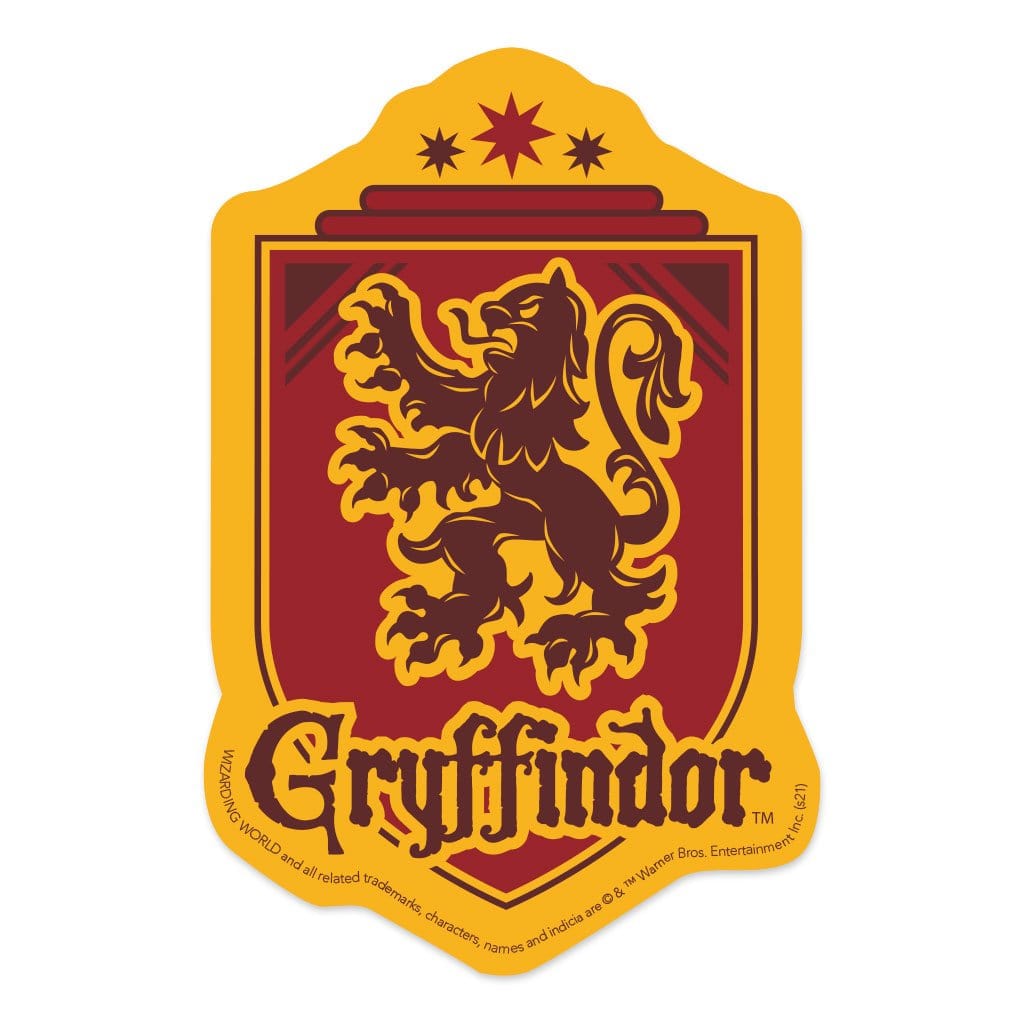  Harry Potter Vinyl Sticker - Gryffindor Shield、mySite、ghnorth