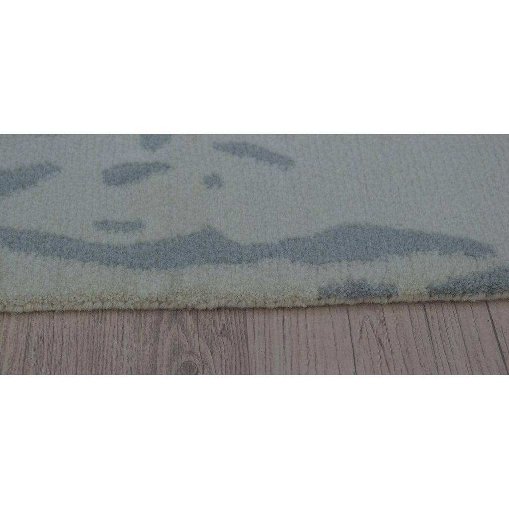 Ridley Blue Gray Wool Handknotted Rug、mySite、gigharbornorthrealestate