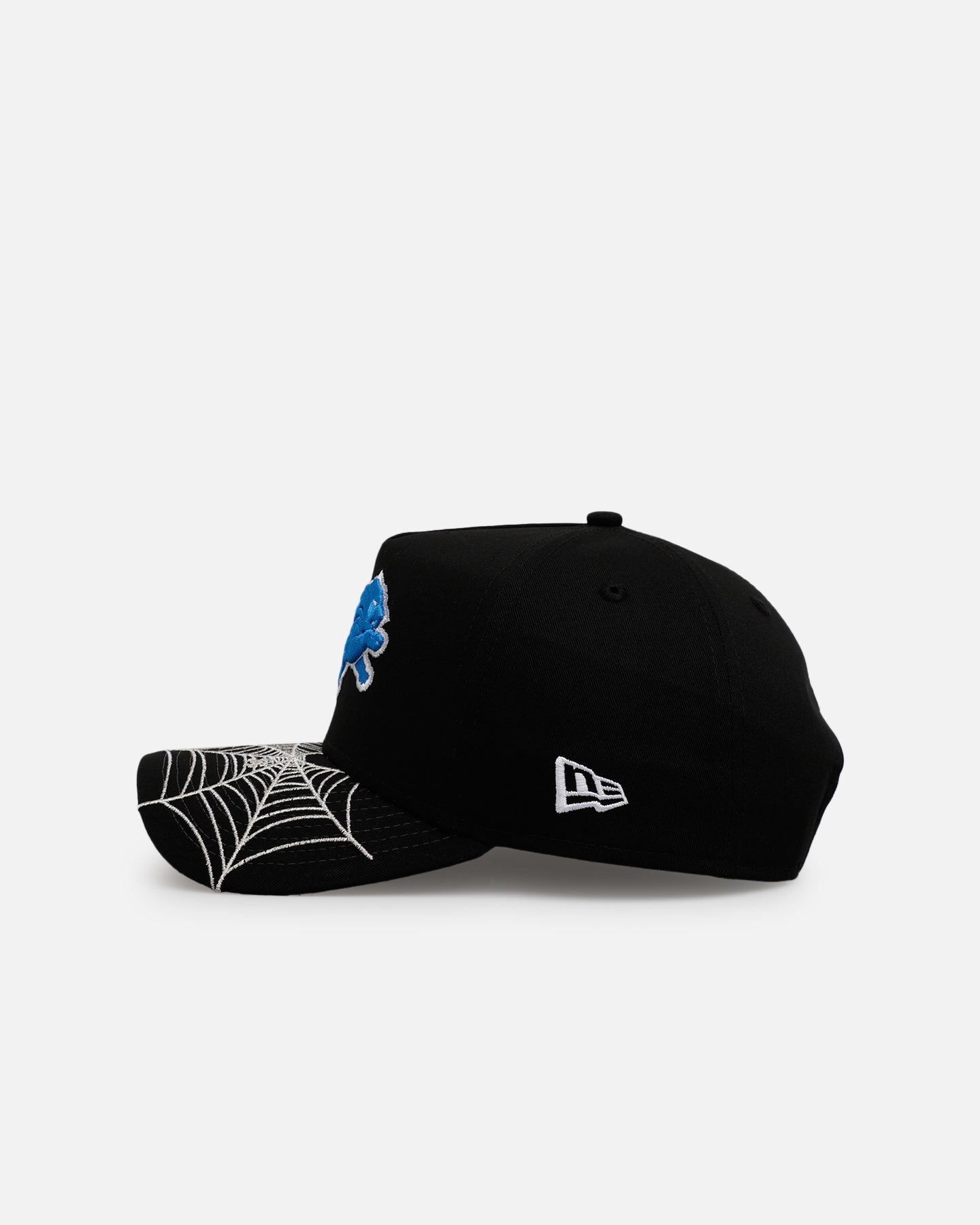 New Era Detroit Lions 'Spider Web Visor' 9FORTY A-Frame Snapback Black、mySite、zt4zffjzw
