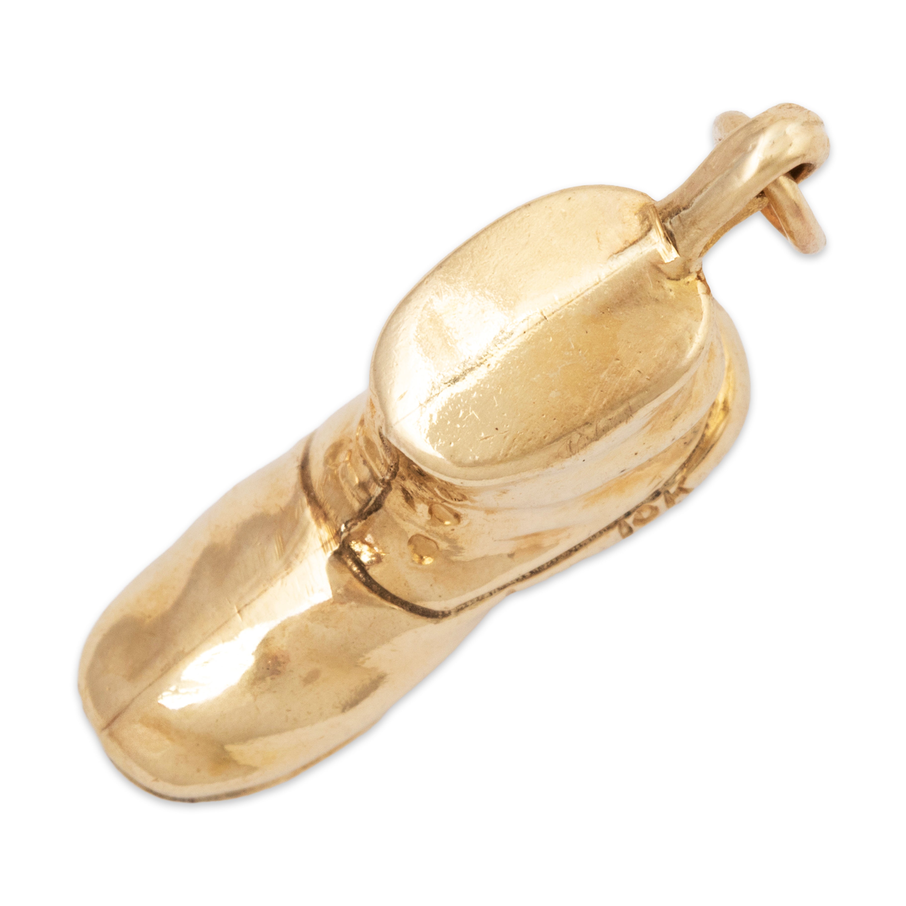 Vintage 10k Yellow Gold Boot Pendant / Charm、mySite、hinf8tx79