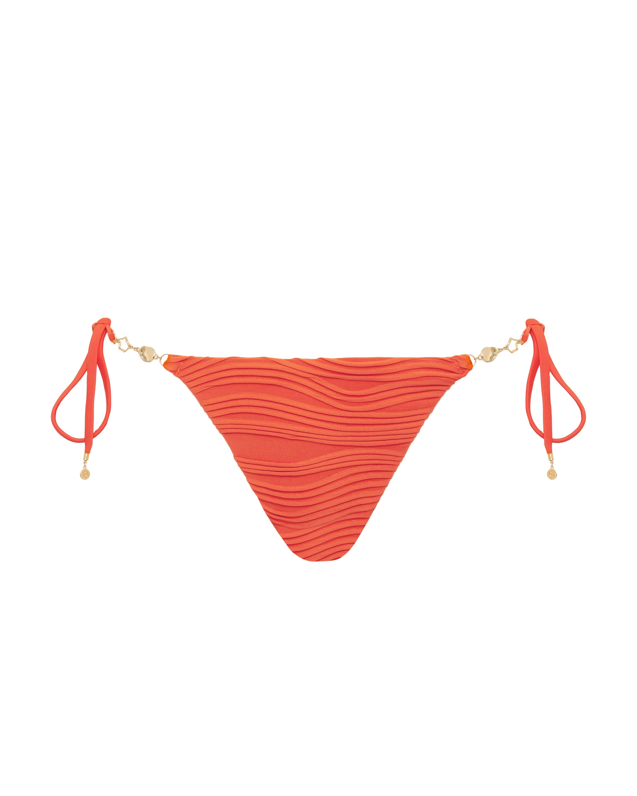 Orta Tie-side Bikini Brief Hot Coral、mySite、bengalsvssteelers